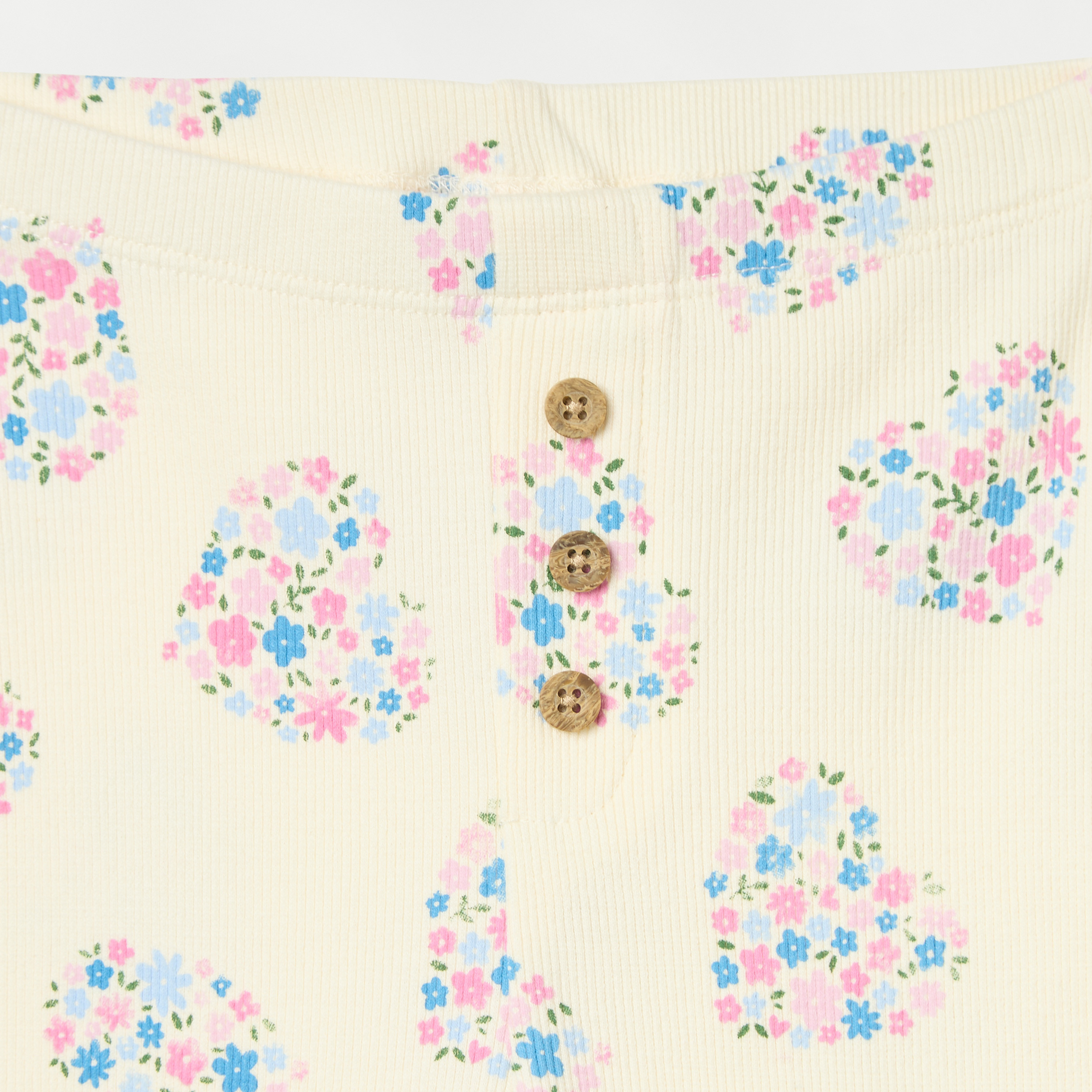 Juniors Floral Print Leggings-baby-girls-clothing-bottoms-leggings-image-2