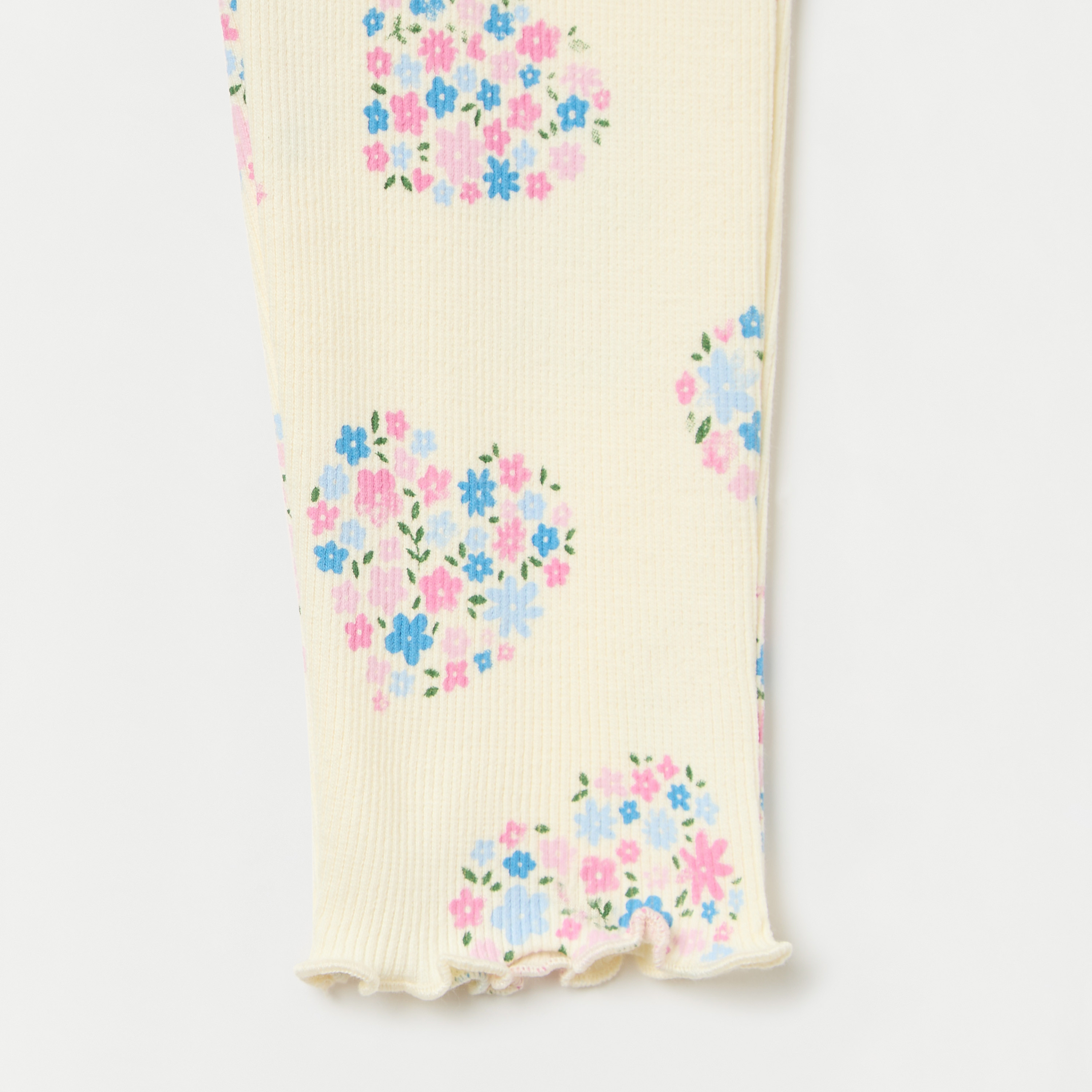 Juniors Floral Print Leggings-baby-girls-clothing-bottoms-leggings-image-3