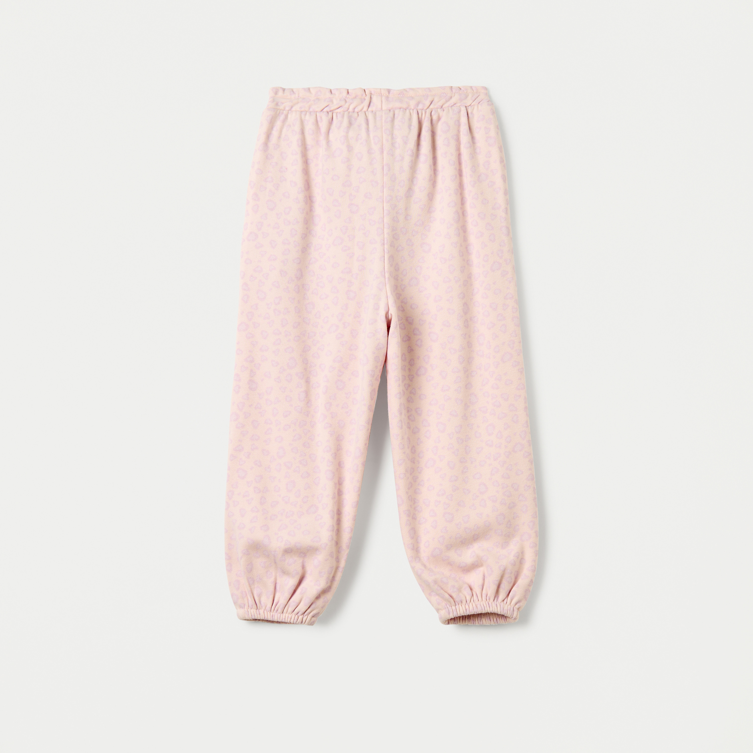 بنطلون رياضي بخصر مطاطي وجيوب وطبعات من جونيورز-baby-girls-clothing-bottoms-joggersandtrackpants-image-2