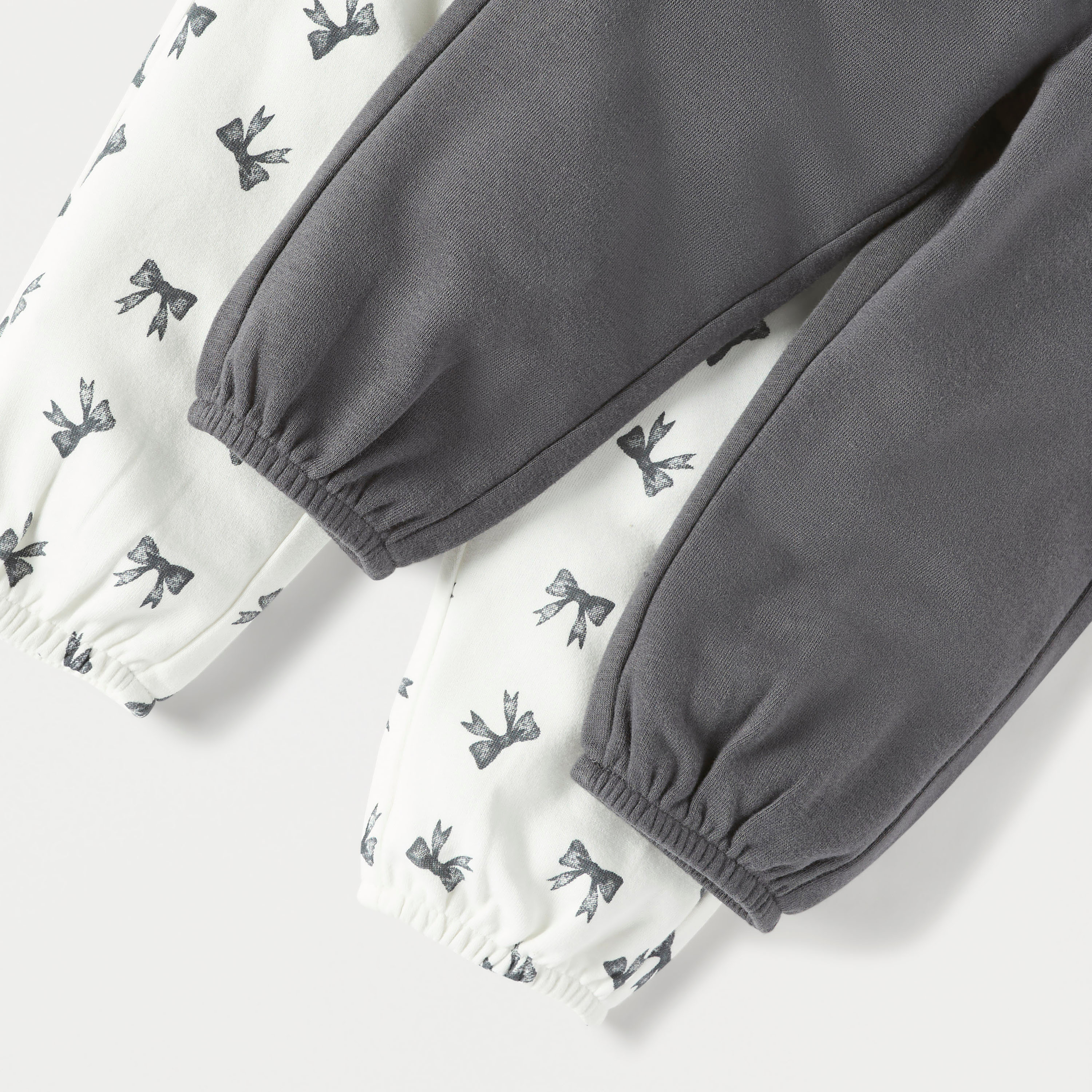 Juniors Assorted Joggers with Bow Detail - Set of 2-baby-girls-clothing-bottoms-joggersandtrackpants-image-5