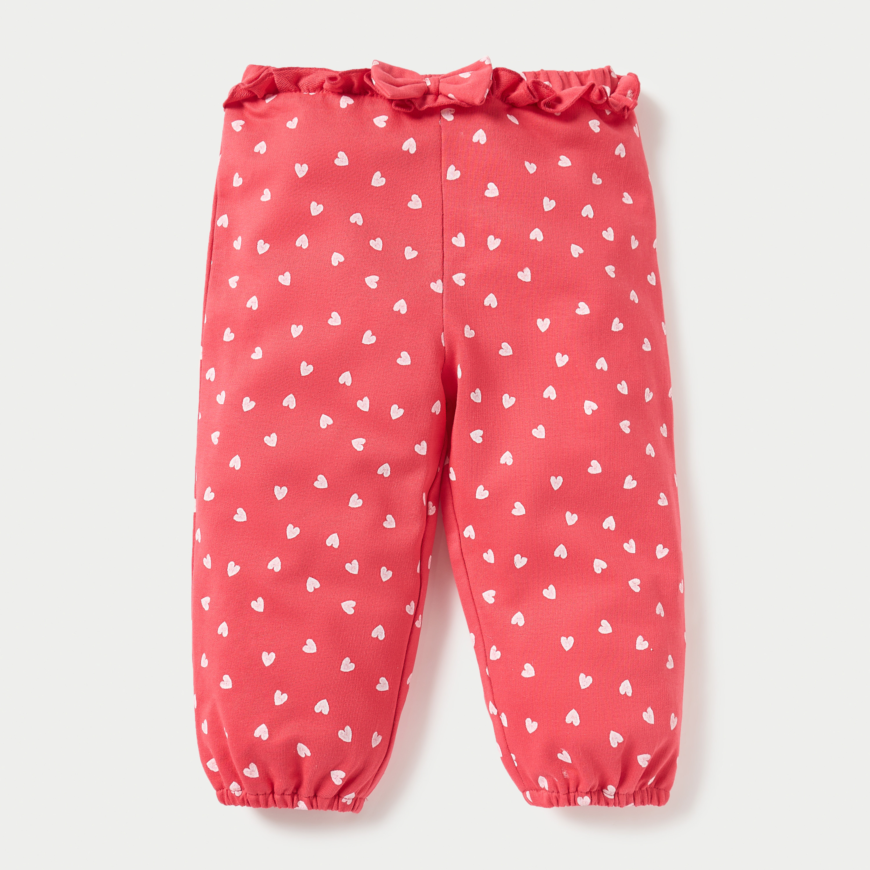 Juniors Assorted Joggers with Bow Detail and Elasticated Waistband - Set of 2-baby-girls-clothing-bottoms-joggersandtrackpants-image-2