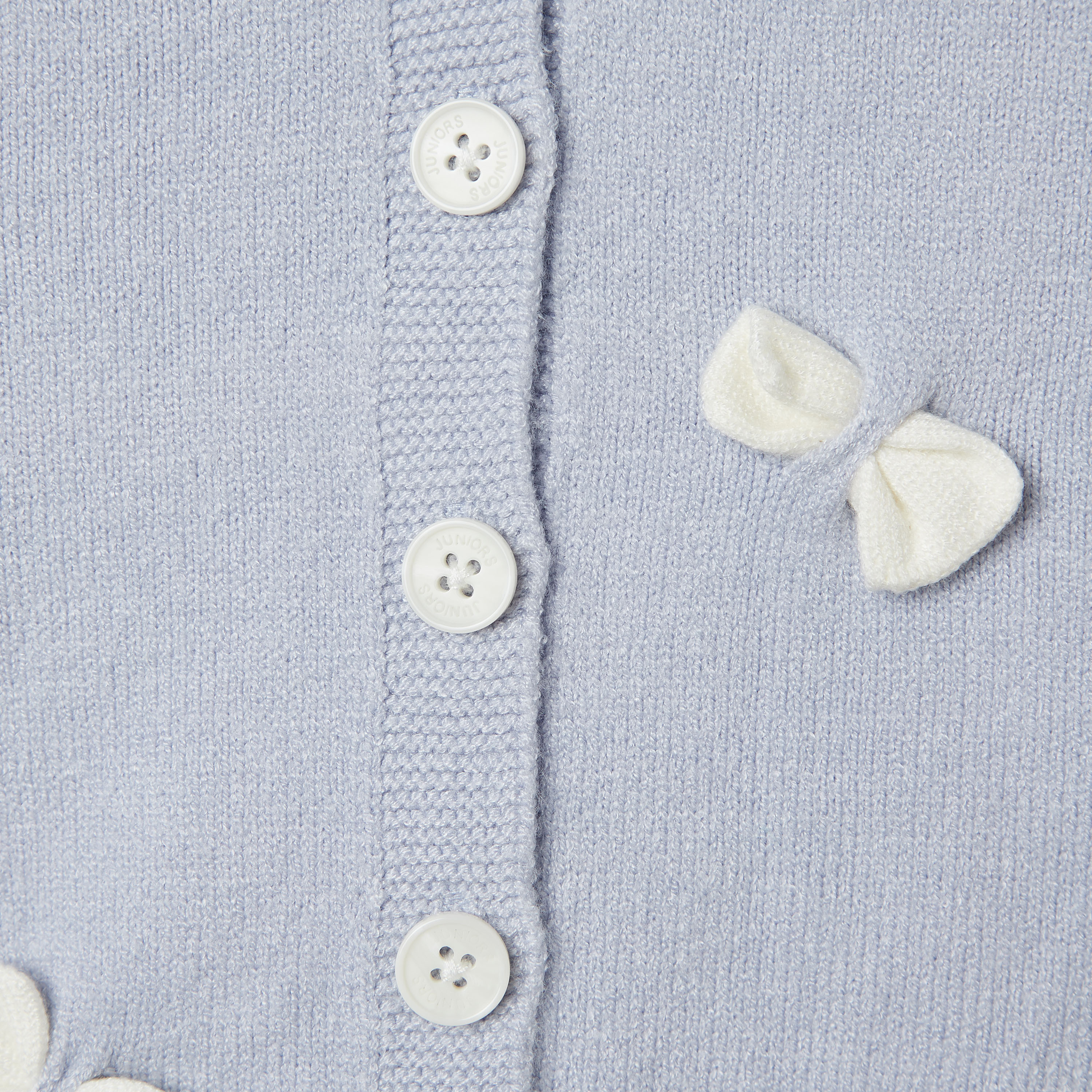 كارديجان بتفاصيل فيونكة وأكمام طويلة من جونيورز-baby-girls-clothing-jumpersandcardigans-image-2