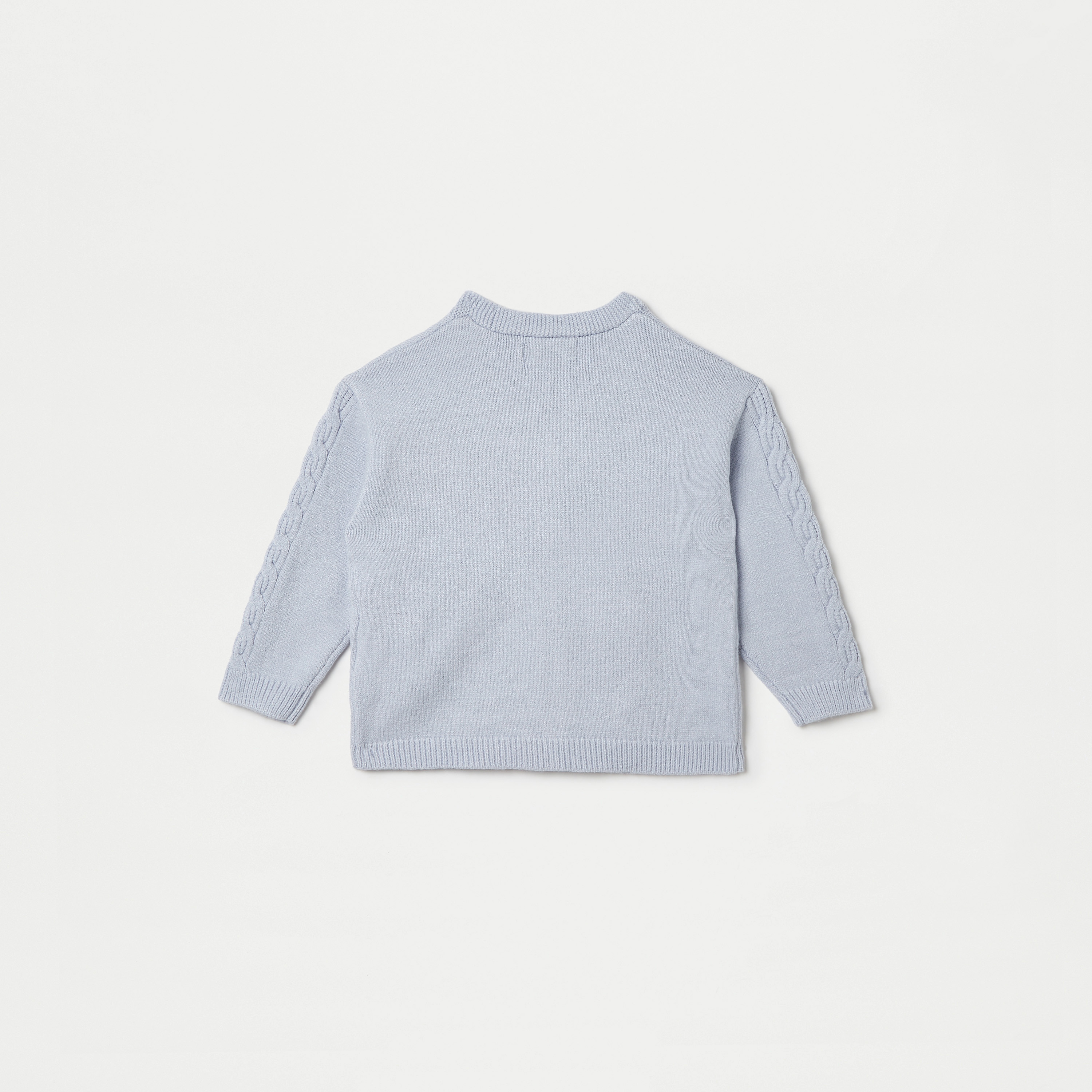 كارديجان بتفاصيل فيونكة وأكمام طويلة من جونيورز-baby-girls-clothing-jumpersandcardigans-image-1