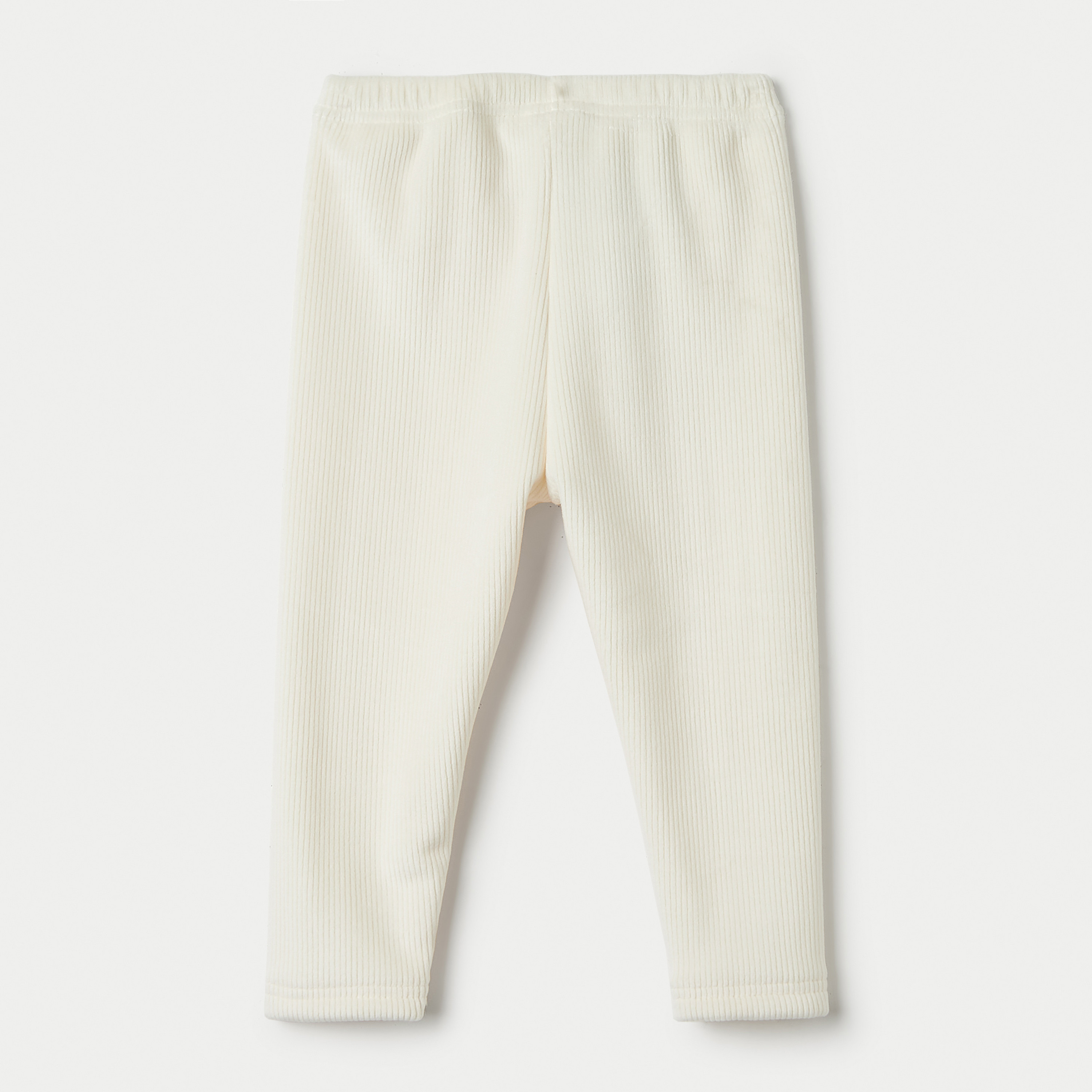 Giggles Ribbed Pants with Elasticated Waistband-baby-girls-clothing-bottoms-trousers-image-4
