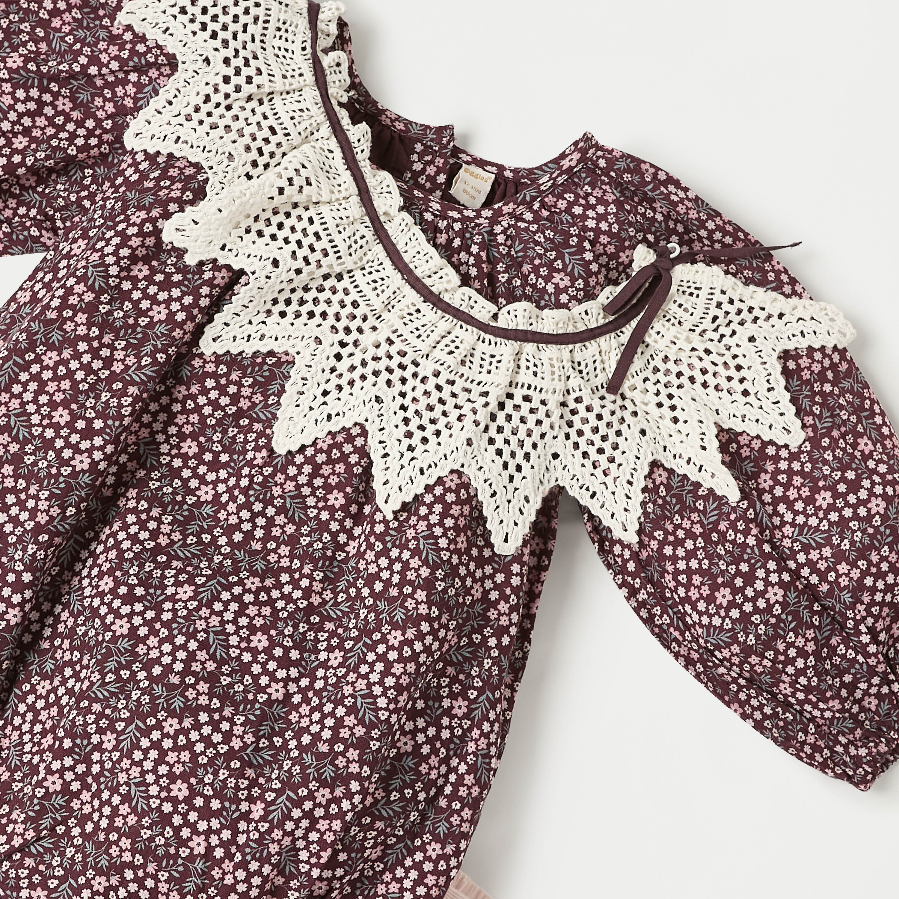 طقم بنطلون وبلوزة بطبعات أزهار من جيجلز-baby-girls-clothing-setsandcoords-image-4