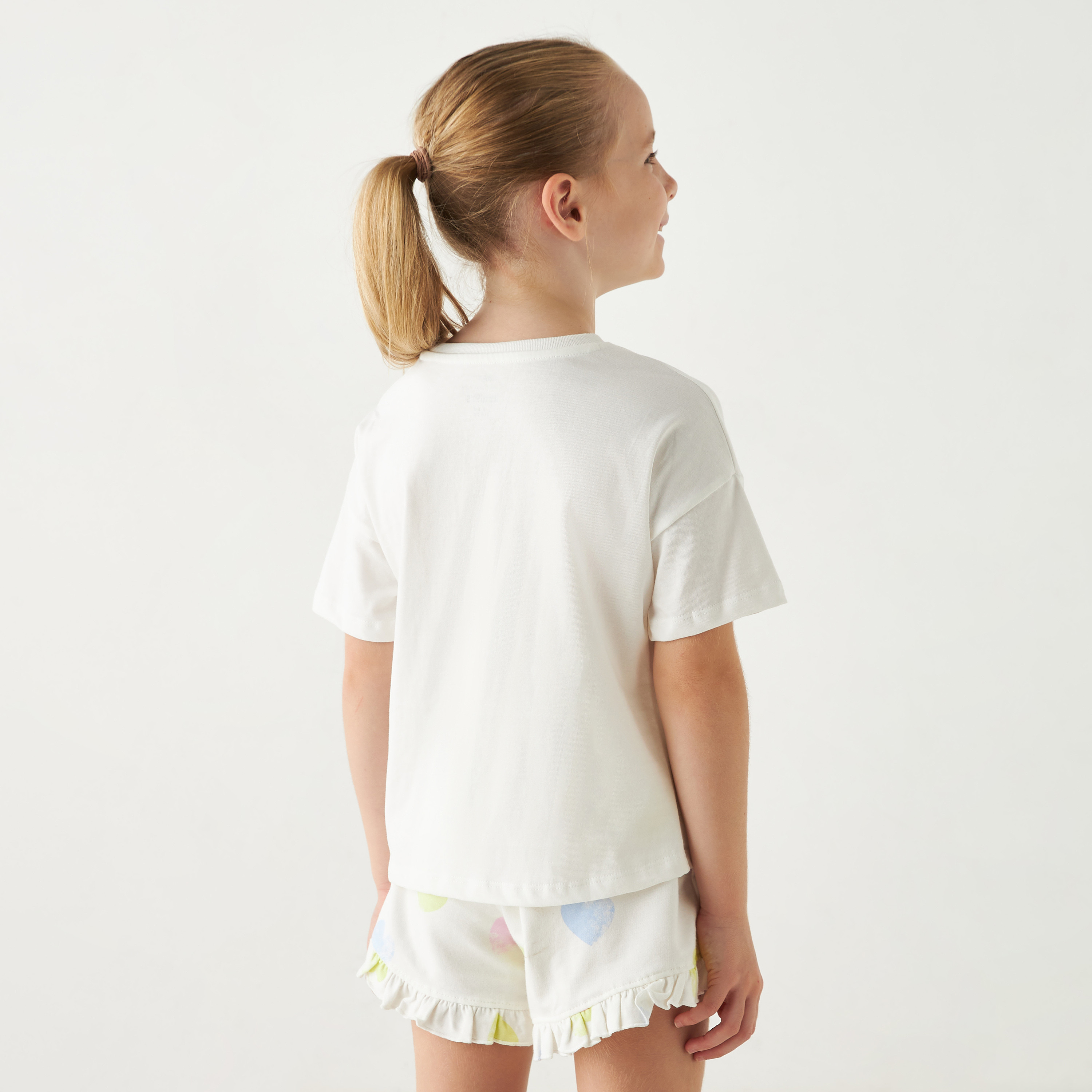 تيشيرت بأكمام قصيرة وطبعات جرافيك من جونيورز-girls-clothing-tshirts-image-3