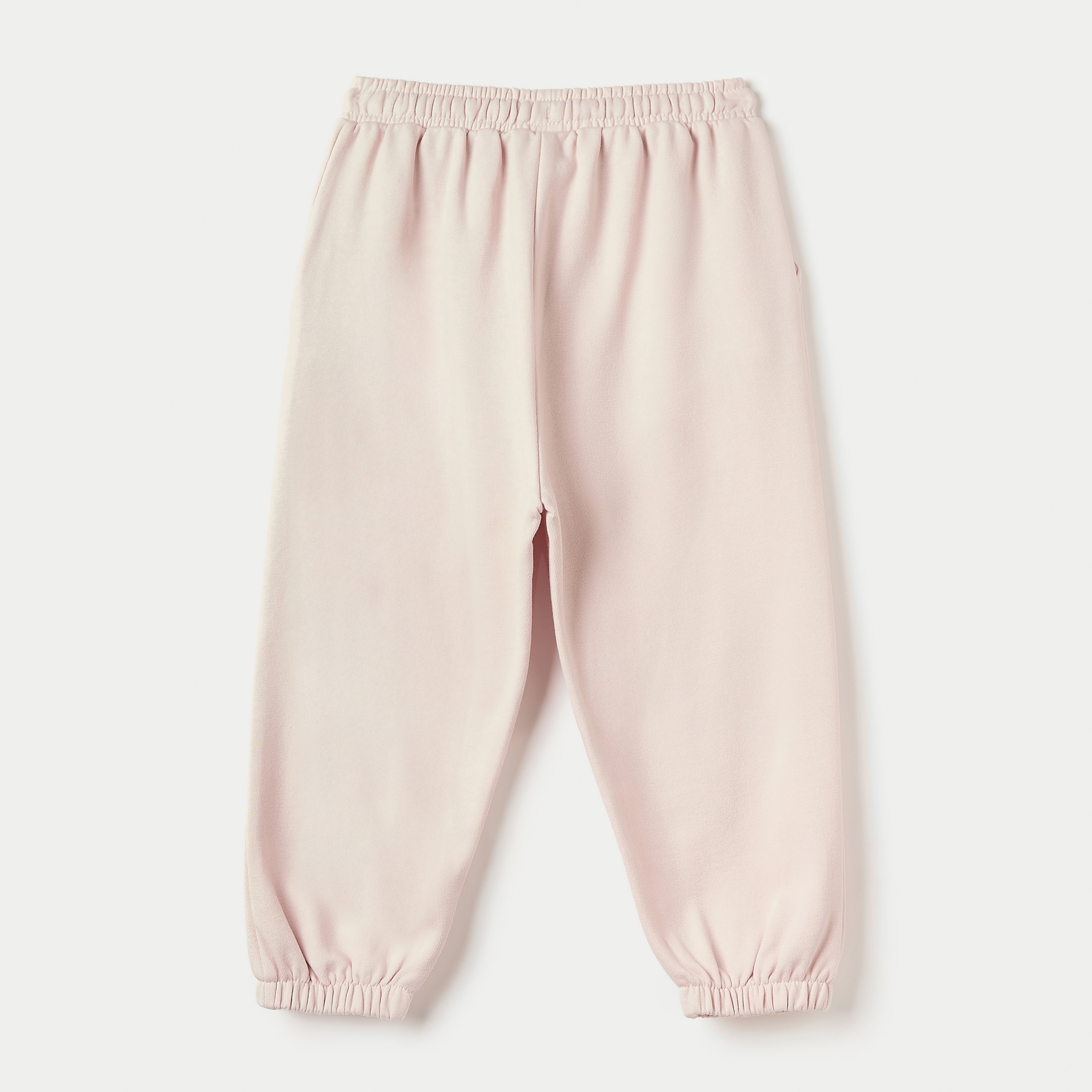Juniors Floral Print Joggers with Drawstring Closure and Pockets-baby-girls-clothing-bottoms-joggersandtrackpants-image-2