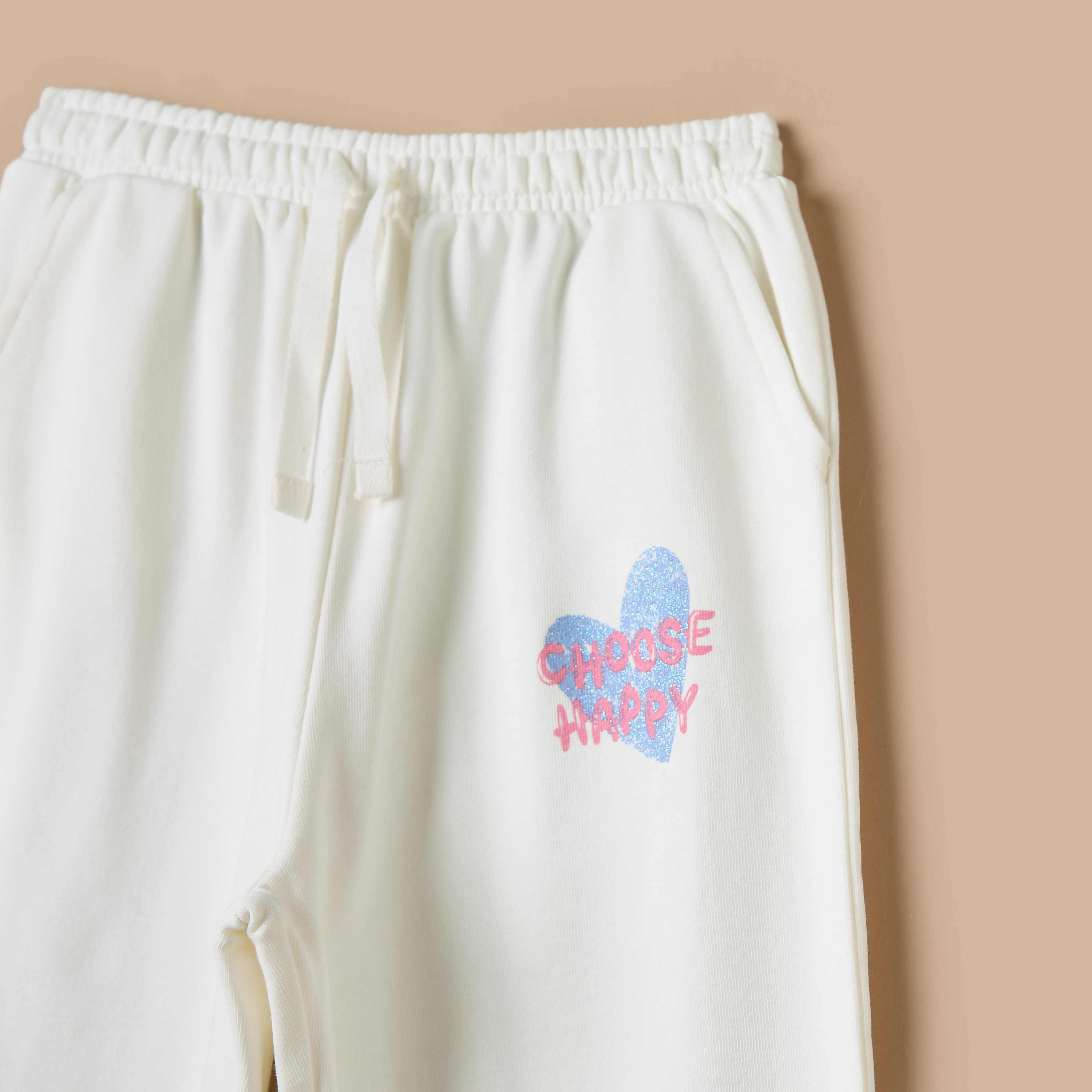 Juniors Heart Print Joggers with Drawstring Closure and Pockets-girls-clothing-bottoms-joggersandtrackpants-image-3