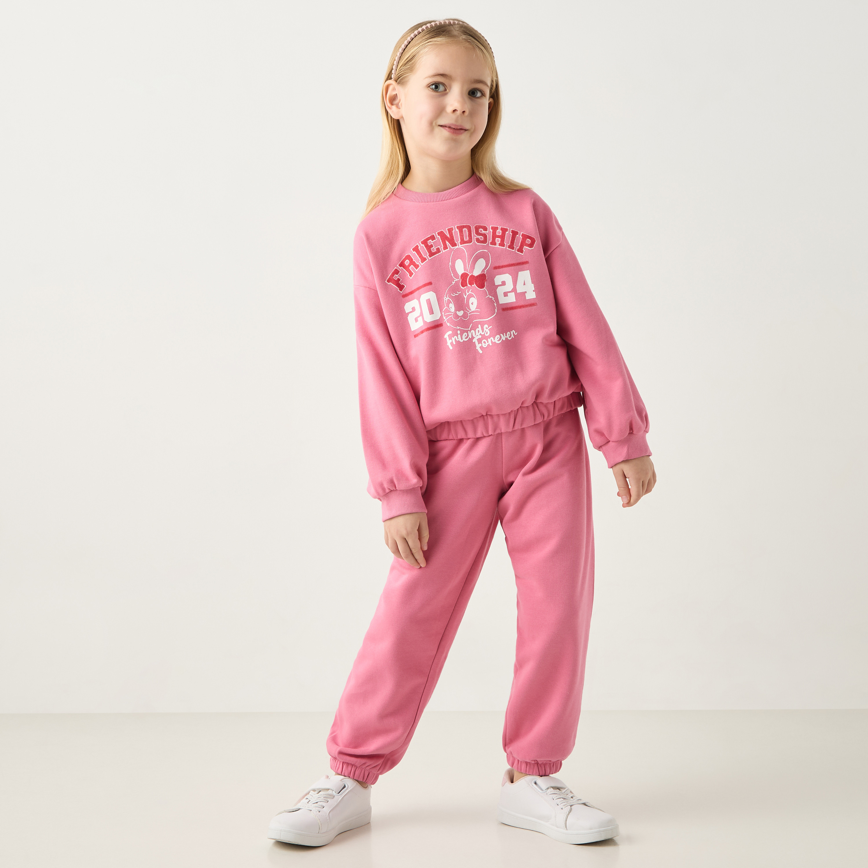 سويت شيرت بأكمام طويلة وطبعات من جونيورز-girls-clothing-sweatshirts-image-2