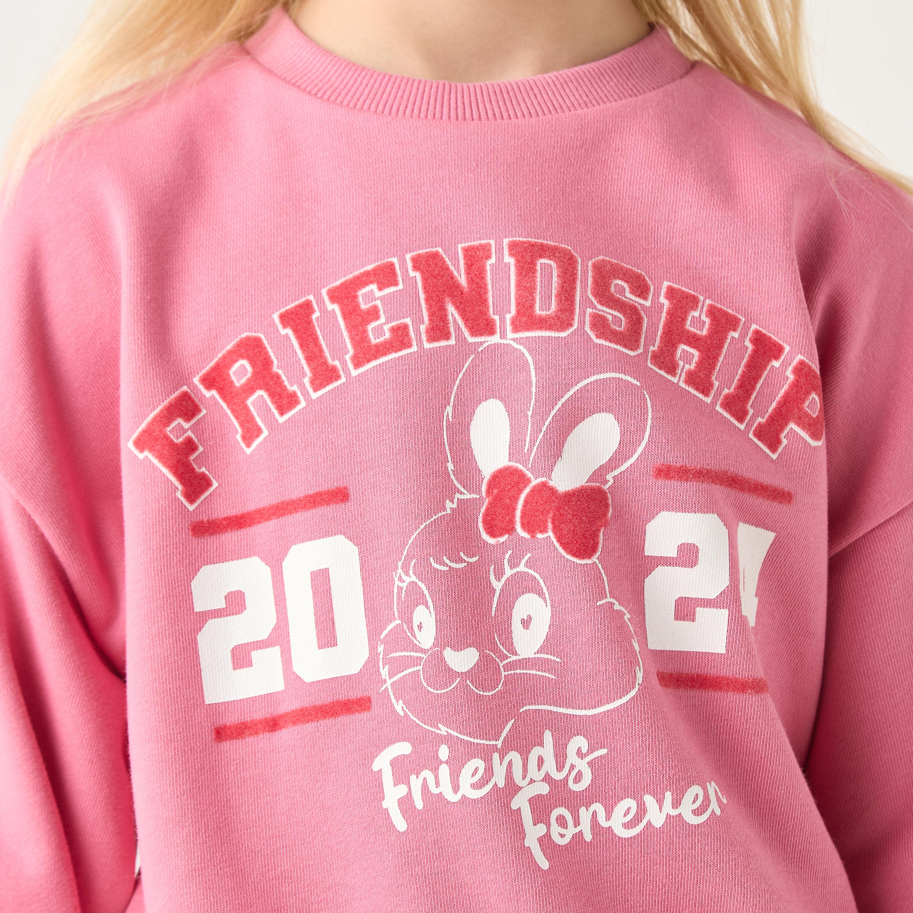 سويت شيرت بأكمام طويلة وطبعات من جونيورز-girls-clothing-sweatshirts-image-4
