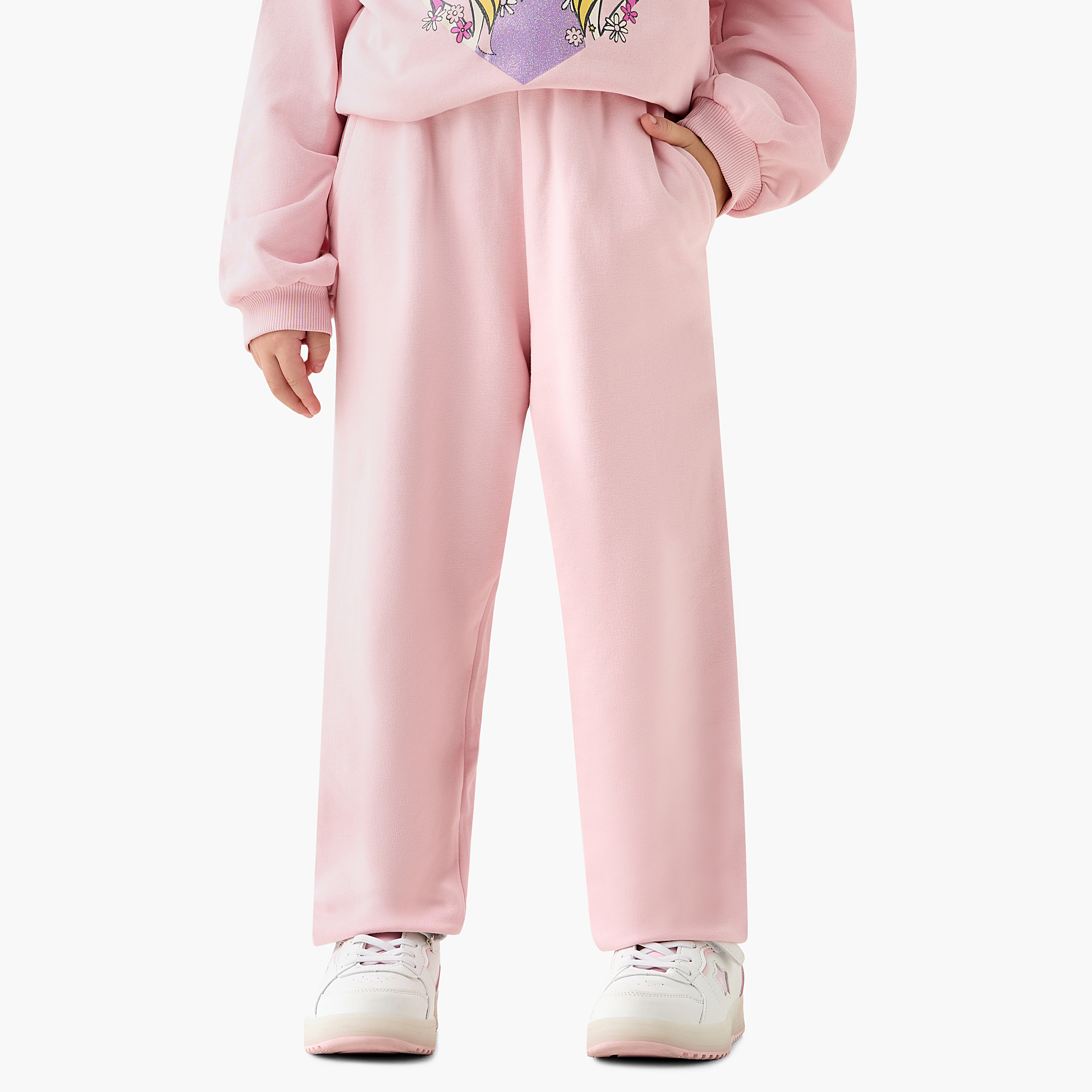 Juniors Unicorn Print Long Sleeves Sweatshirt and Joggers Set-girls-clothing-setsandcoords-image-3