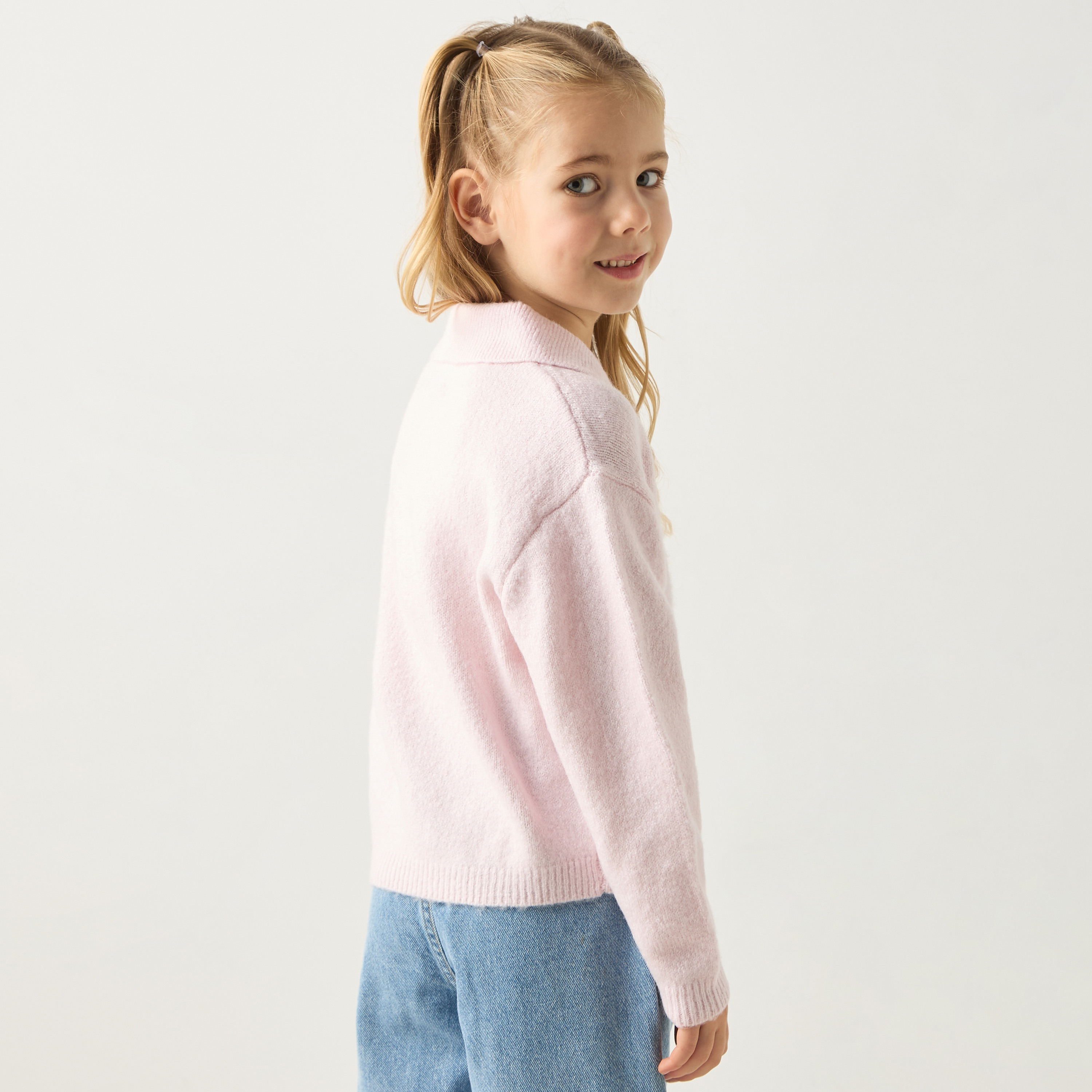 Juniors Bow Accent Pullover with Long Sleeves-girls-clothing-jumpersandcardigans-image-3