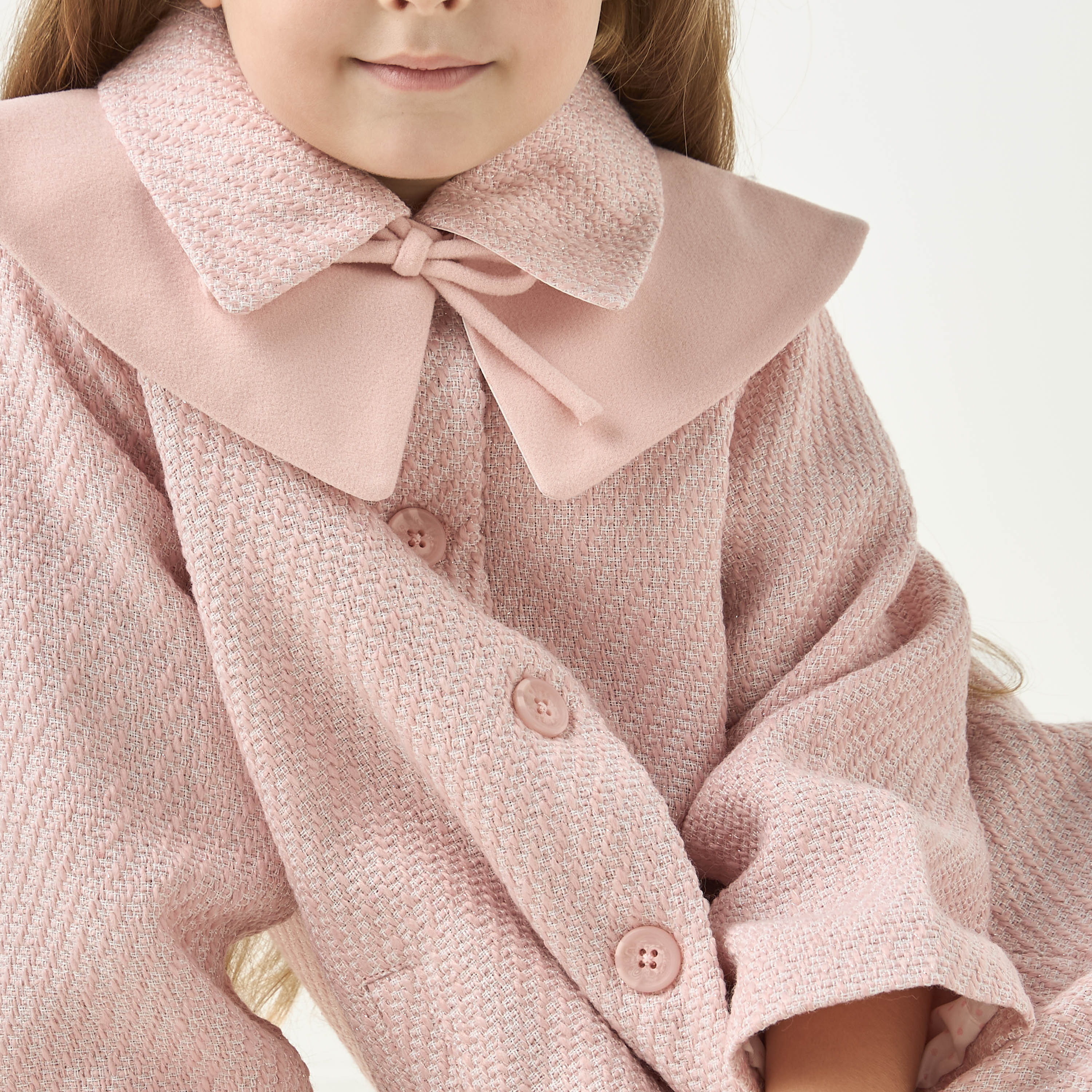 جاكيت ثقيل مزخرف مع زر إغلاق وتفاصيل فيونكة من إليغو-baby-girls-clothing-winterwear-jacketsandcoats-image-4