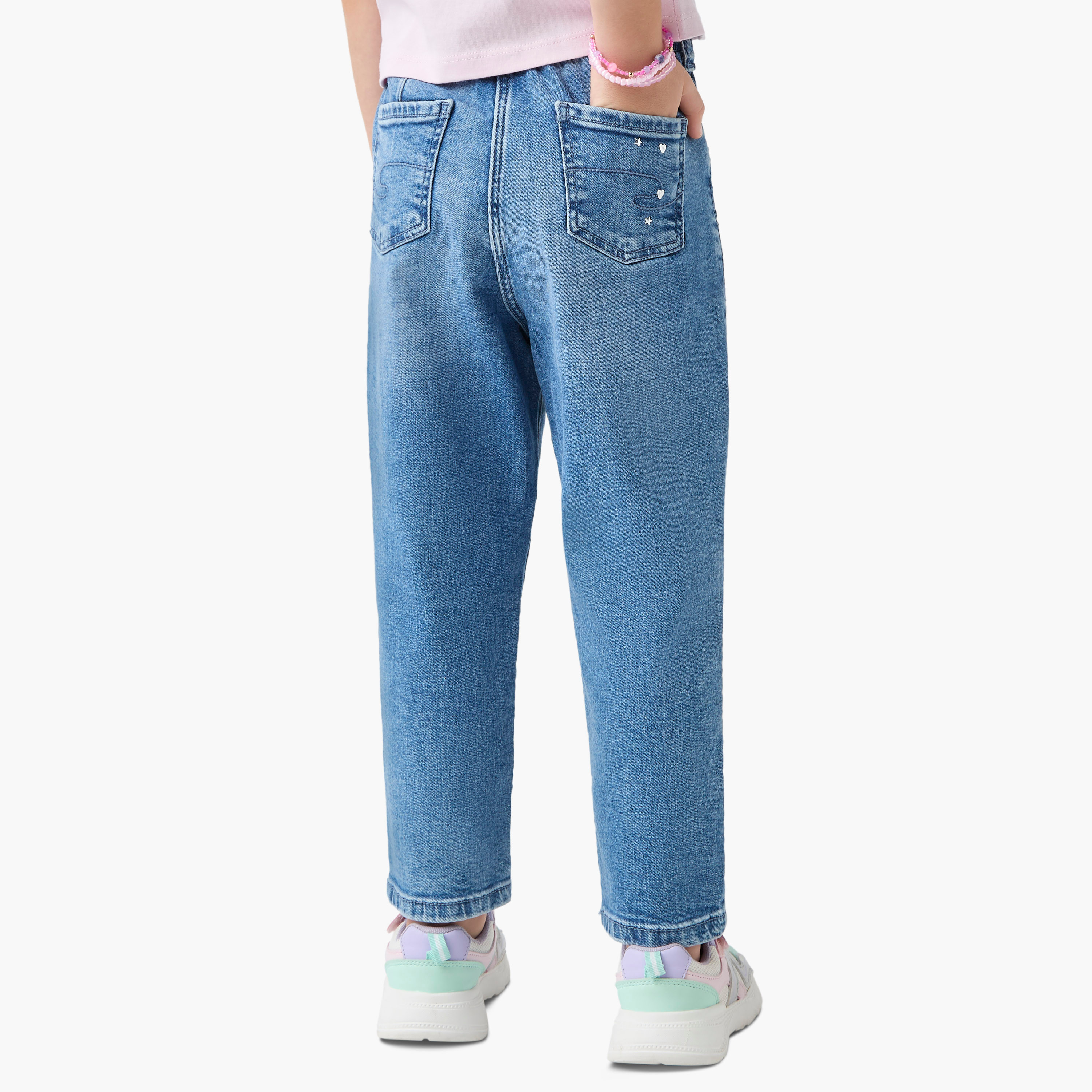 Lee Cooper Girls' Loose Fit Jeans-girls-clothing-bottoms-jeansandjeggings-image-3