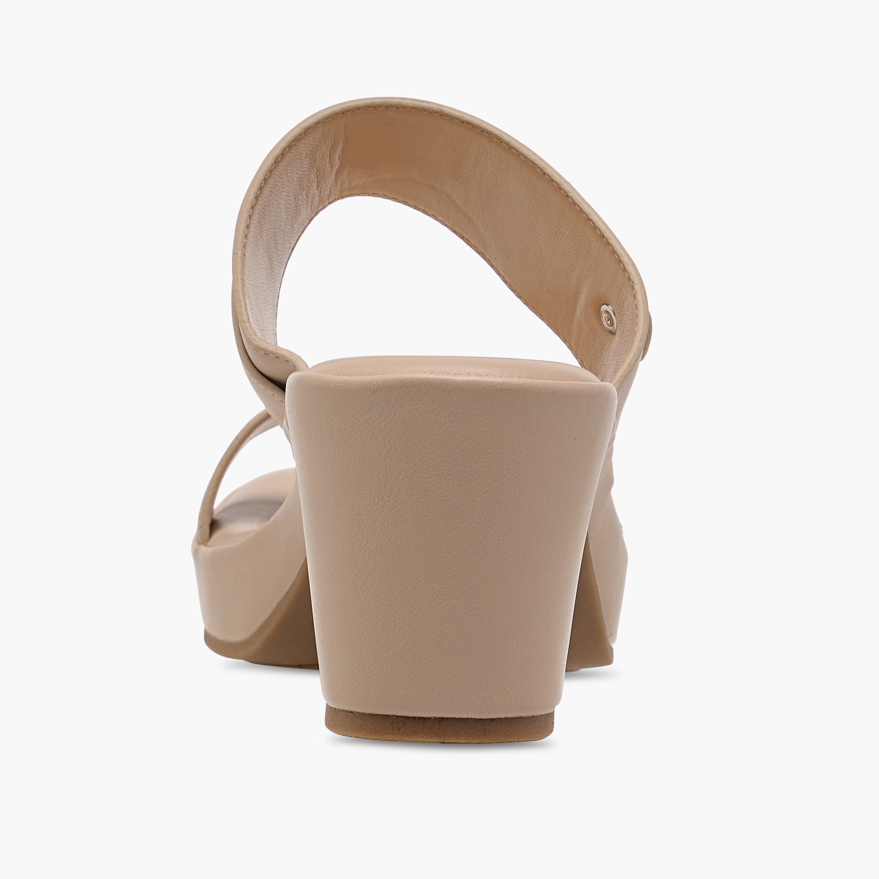 Flora Bella Monogram Print Slip-On Sandals with Block Heels-women-shoes-sandals-heeled-image-5