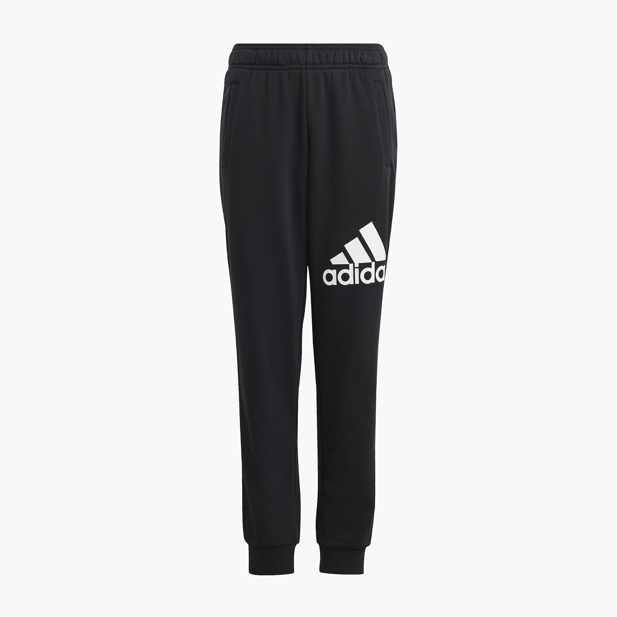 بنطلون رياضي بخصر مطاطي وطبعات شعار من أديداس-boys-clothing-bottoms-joggersandtrackpants-image-1