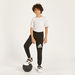adidas Logo Print Joggers with Pockets and Elasticated Waistband-Bottoms-thumbnail-0