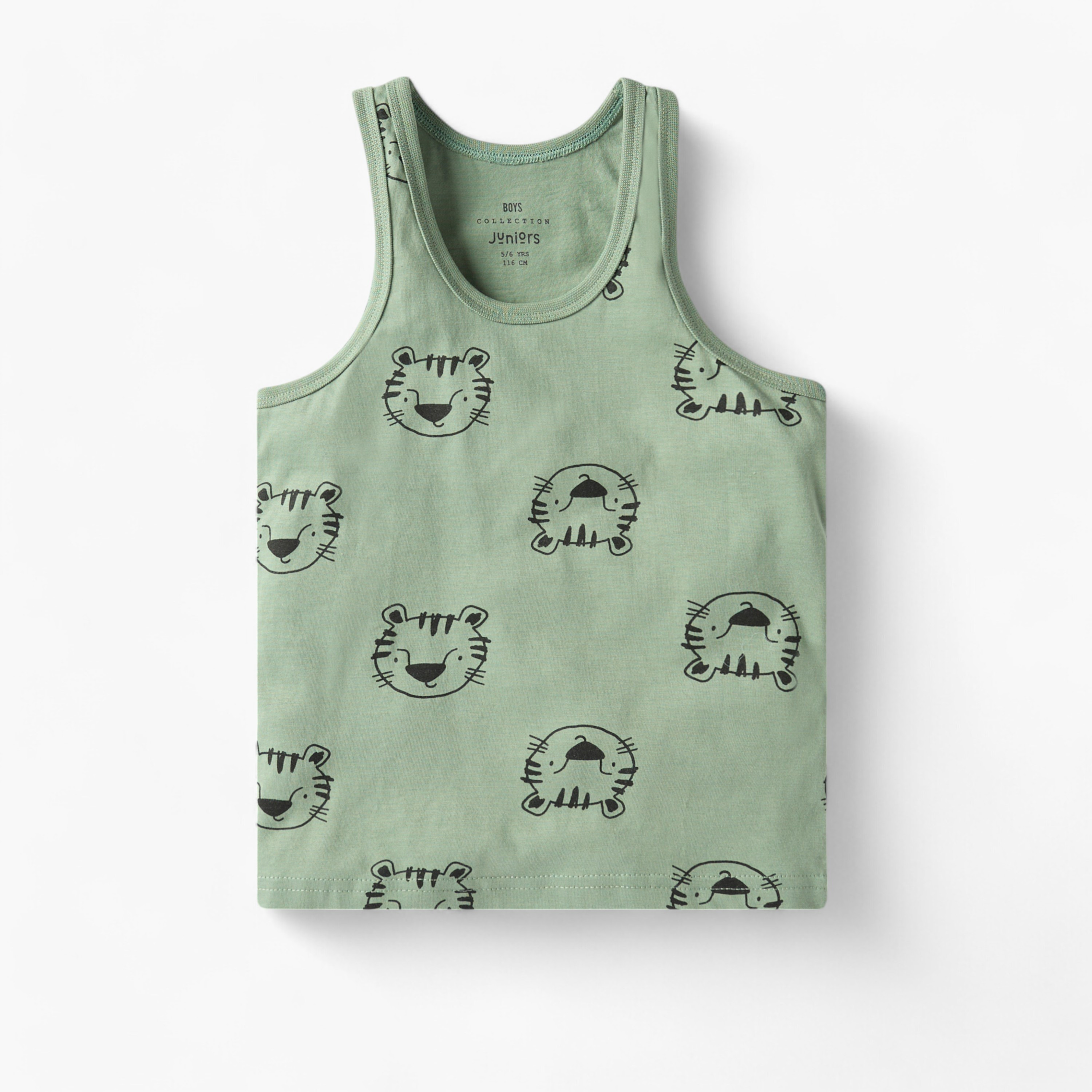 فيستات متنوعة بياقة مستديرة من جونيورز - طقم من 3 قطع-baby-boys-clothing-innerwear-image-3