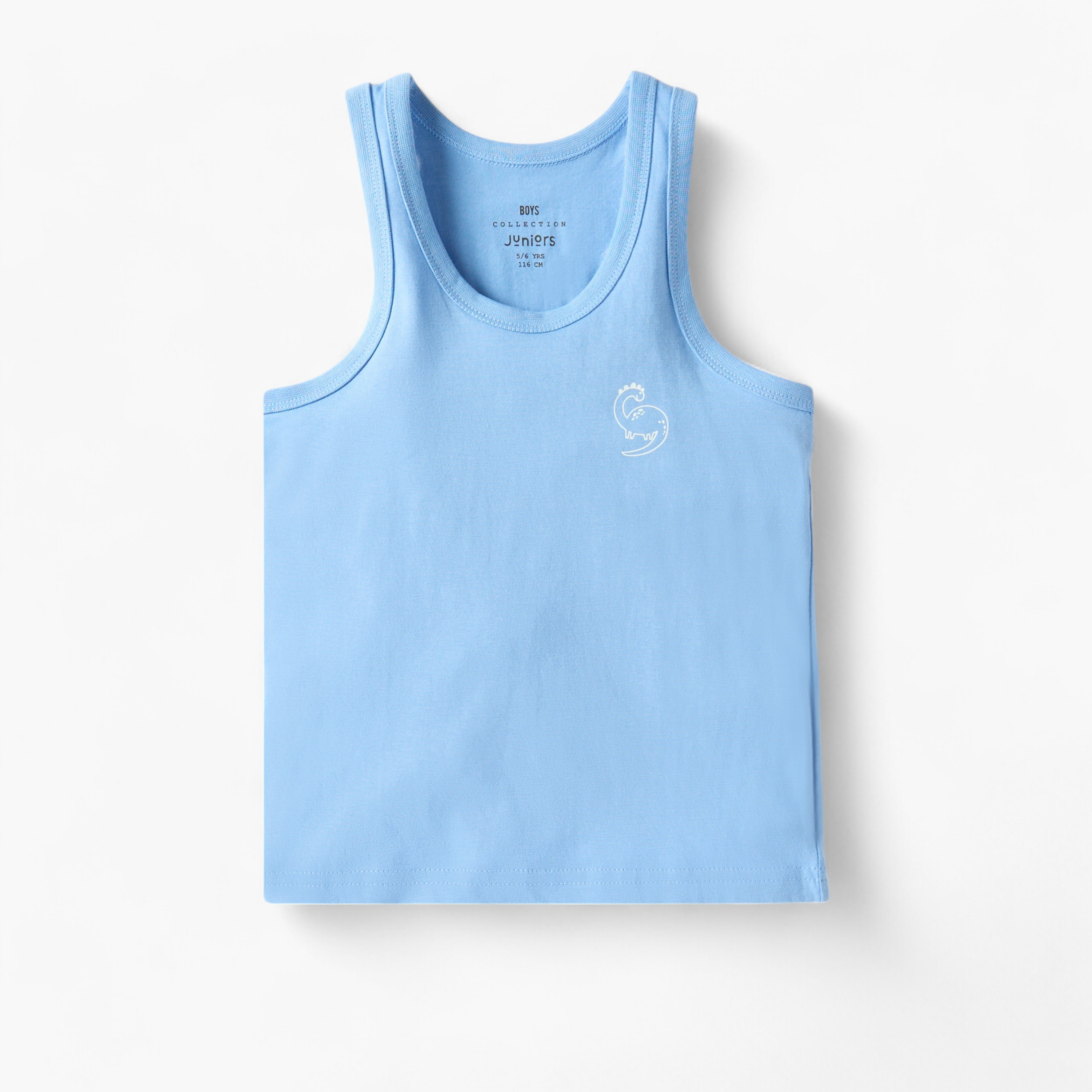 فيستات متنوعة بياقة مستديرة من جونيورز - طقم من 3 قطع-baby-boys-clothing-innerwear-image-4