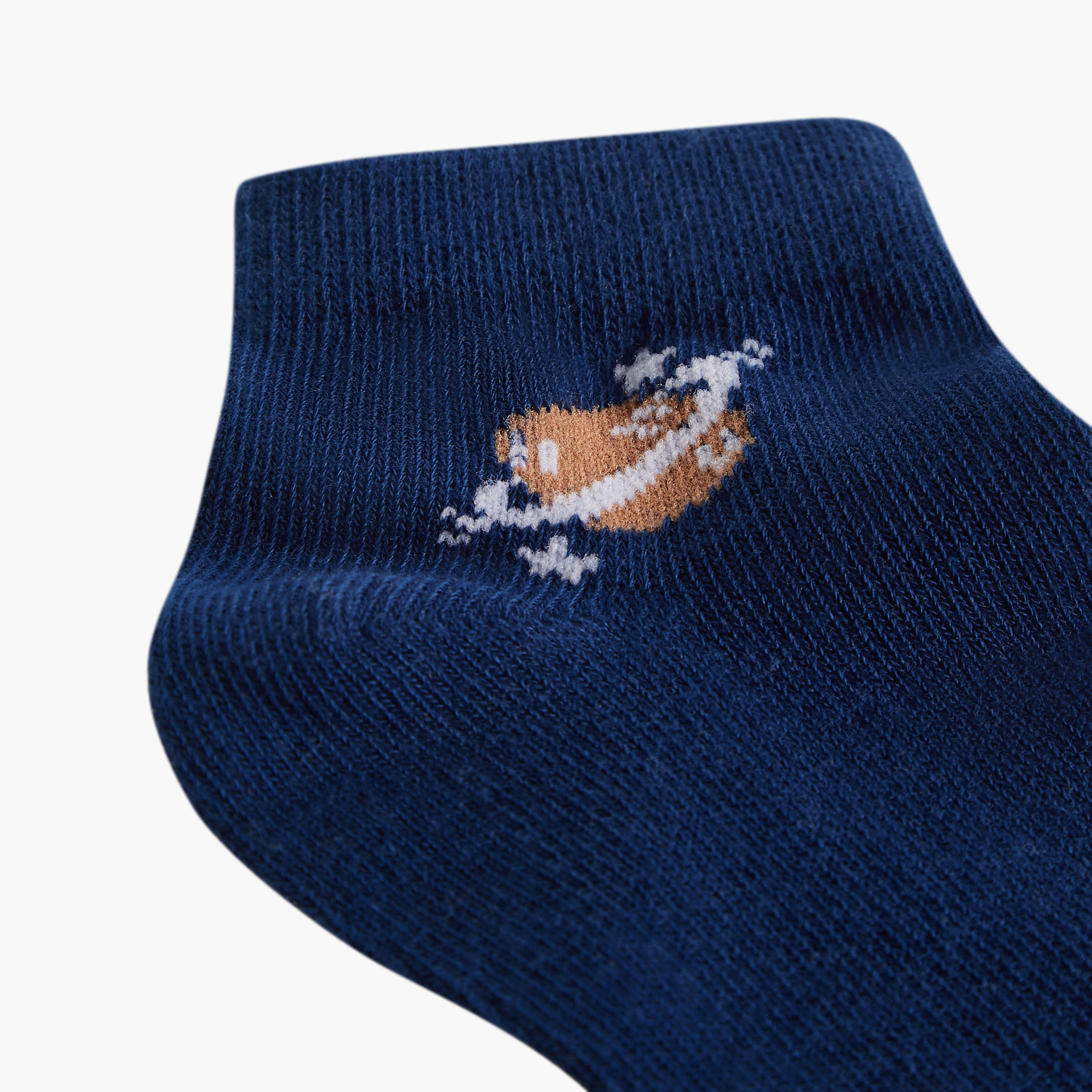 Juniors Space Print Socks - Set of 3-baby-boys-accessories-socks-image-2