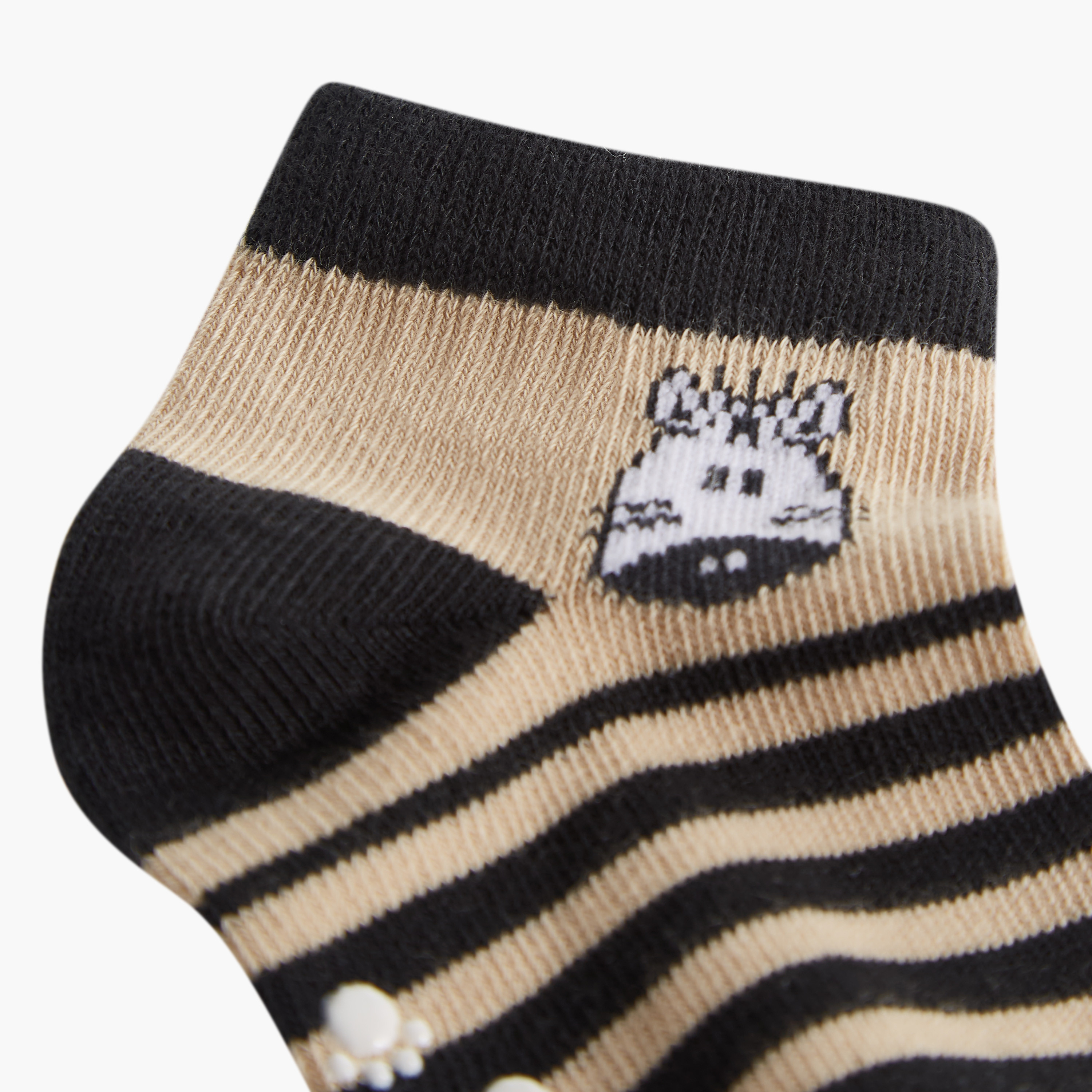 Juniors Animal Print Socks - Set of 3-boys-accessories-socks-image-2