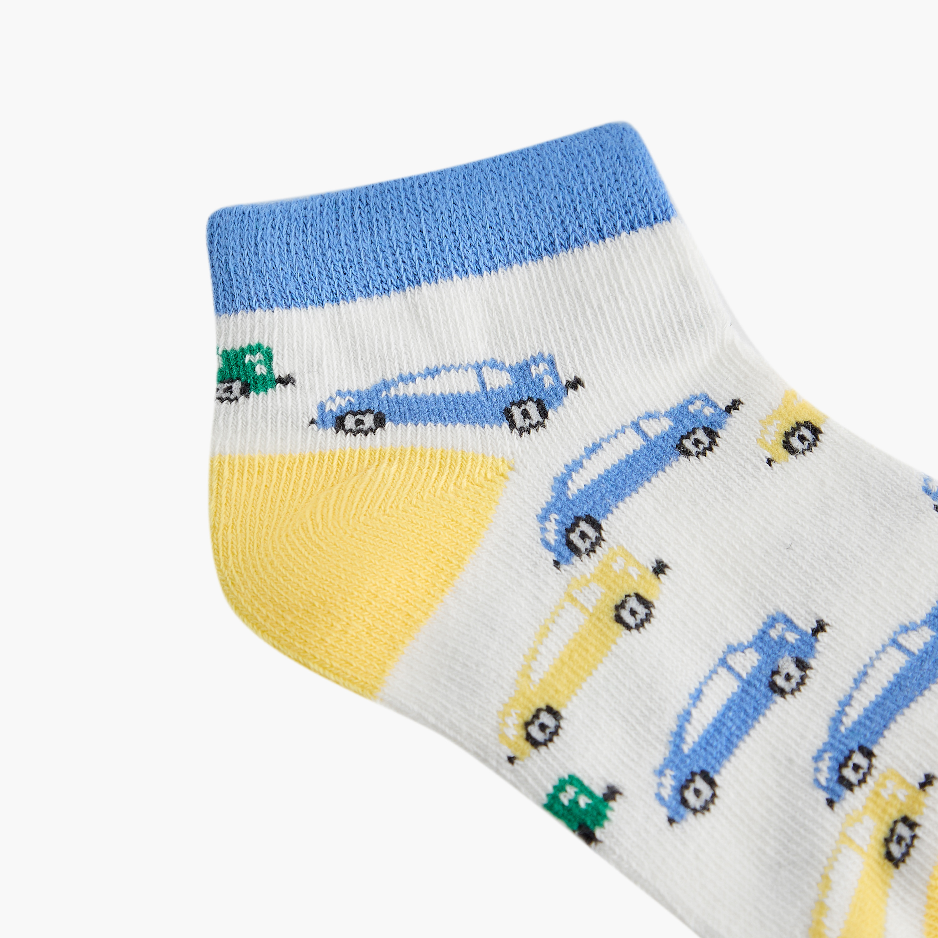 طقم جوارب متنوعة 7 أزواج بطول الكاحل من جونيورز-boys-accessories-socks-image-5