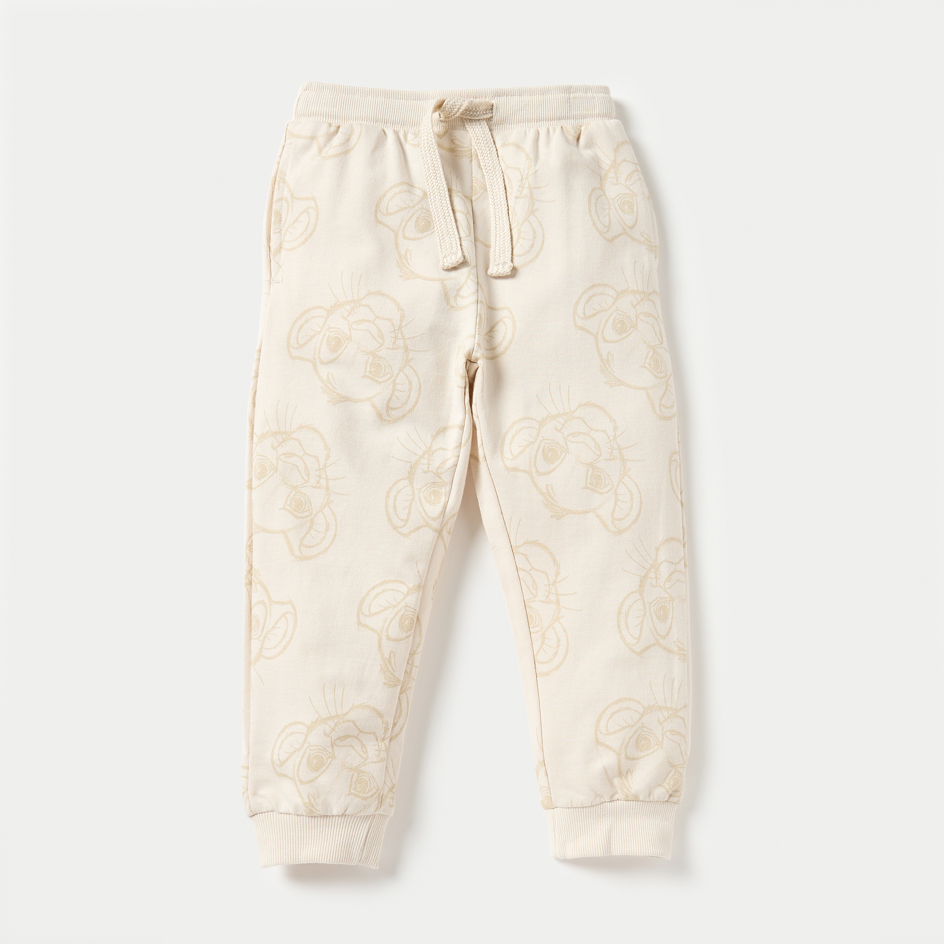 طقم بنطلون رياضي وسويت شيرت بطبعات ليون كينج من ديزني-boys-clothing-nightwear-image-3