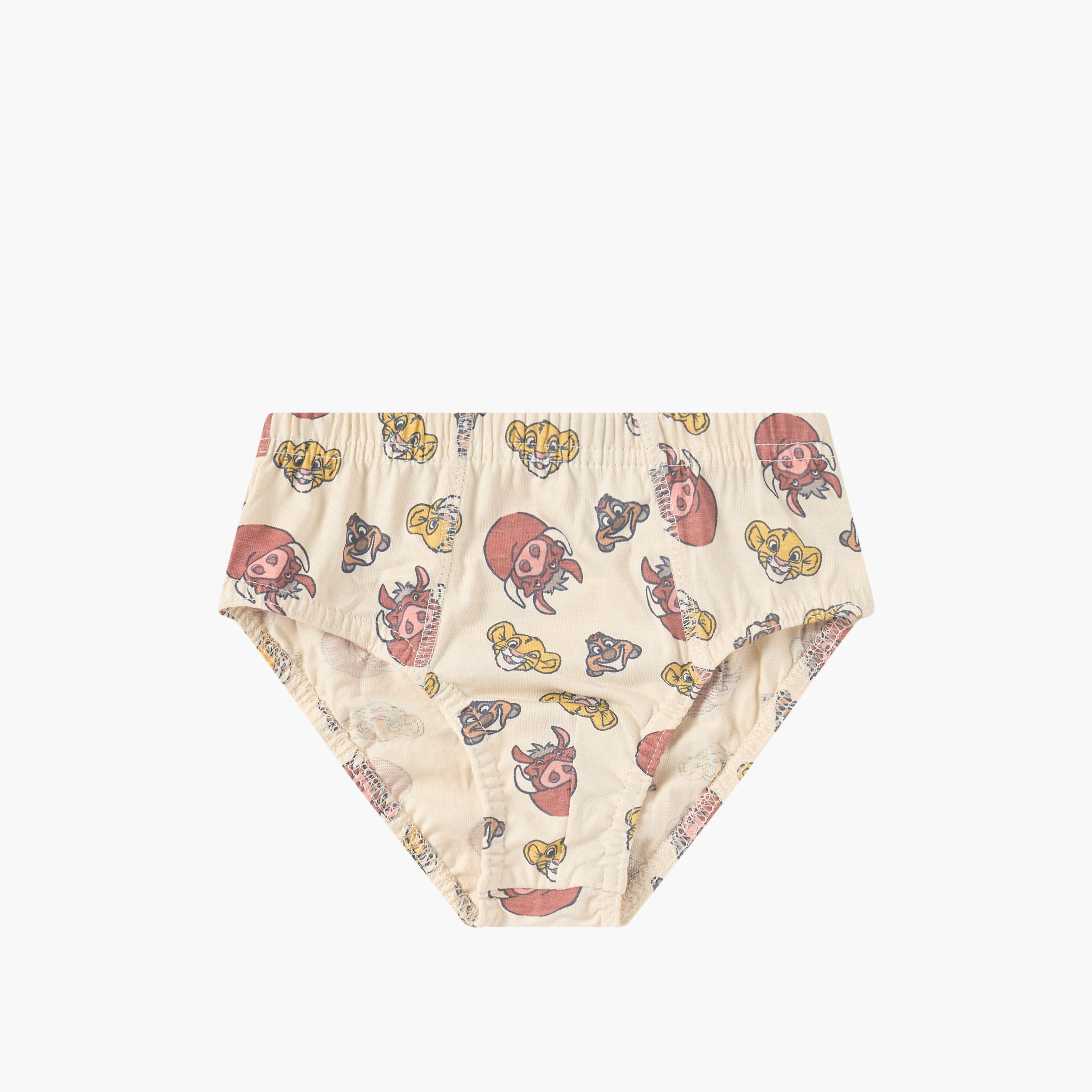Disney The Lion King Print Briefs - Set of 3-baby-boys-clothing-innerwear-image-2