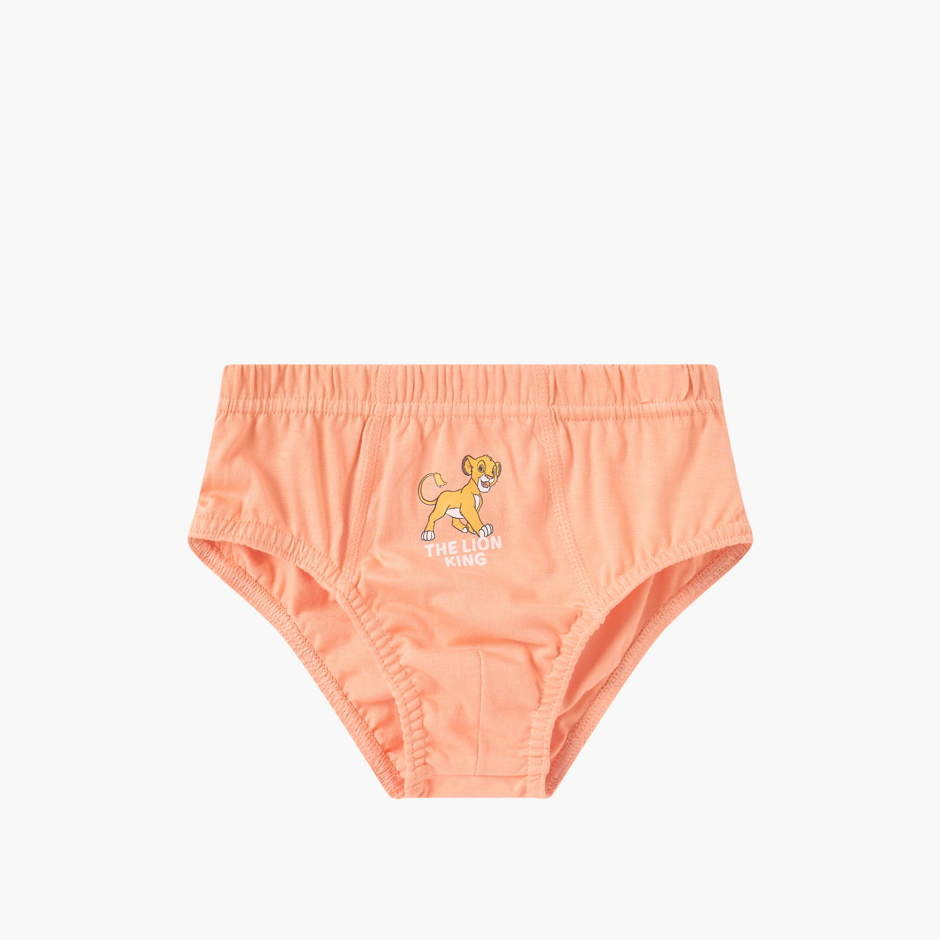 Disney The Lion King Print Briefs - Set of 3-baby-boys-clothing-innerwear-image-3