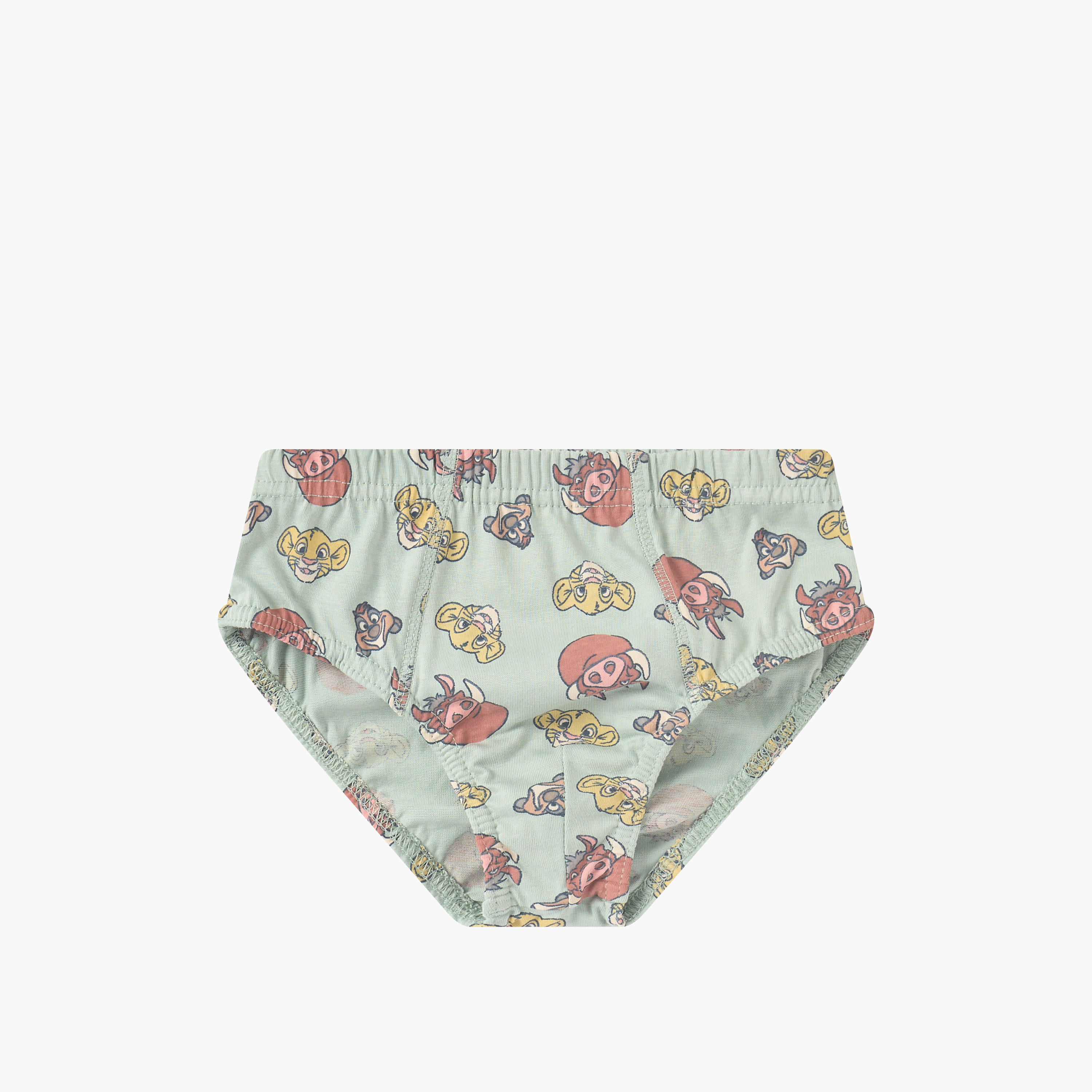 Disney The Lion King Print Briefs - Set of 3-baby-boys-clothing-innerwear-image-4