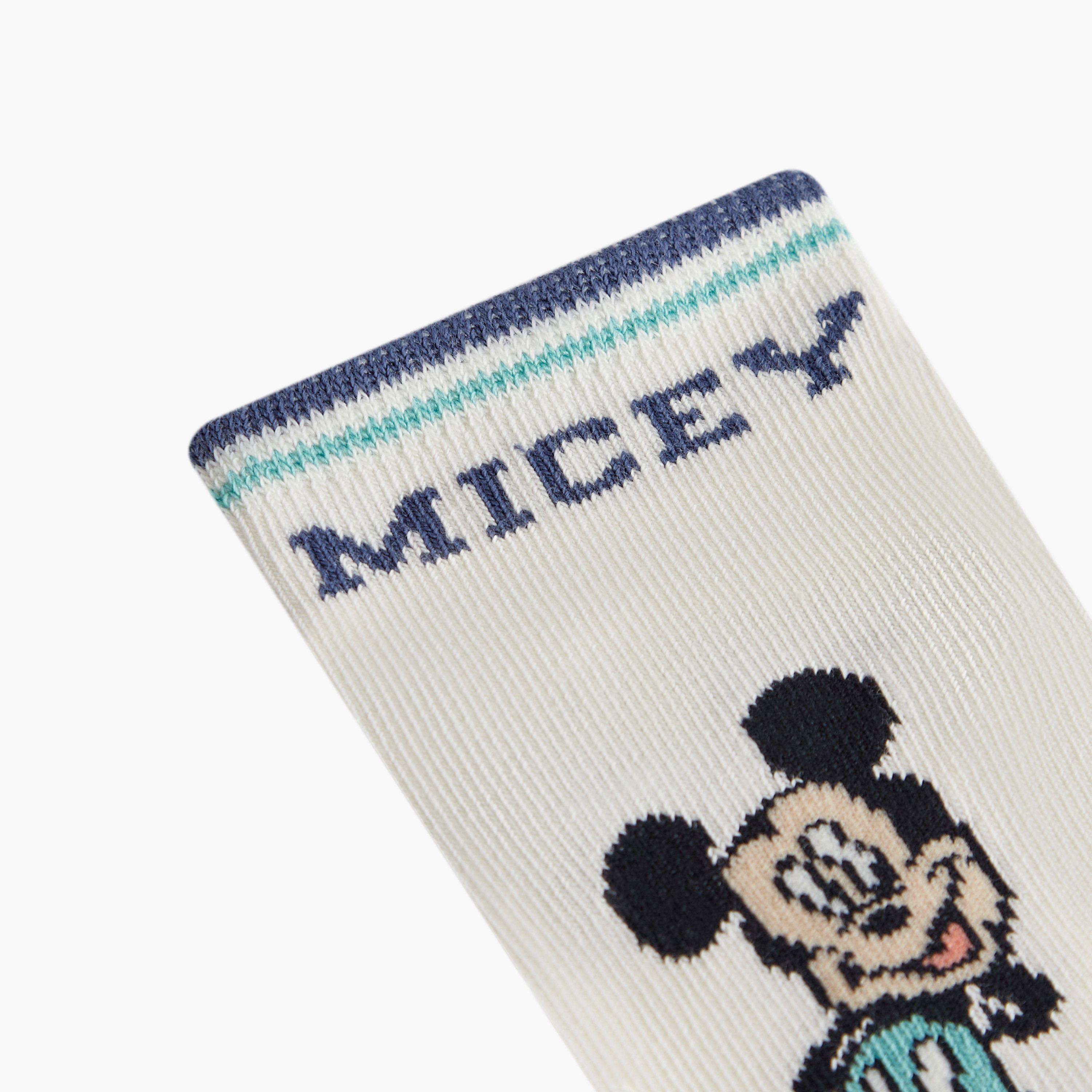 Disney Mickey Mouse Detail Ankle Length Socks - Set of 3-boys-accessories-socks-image-5