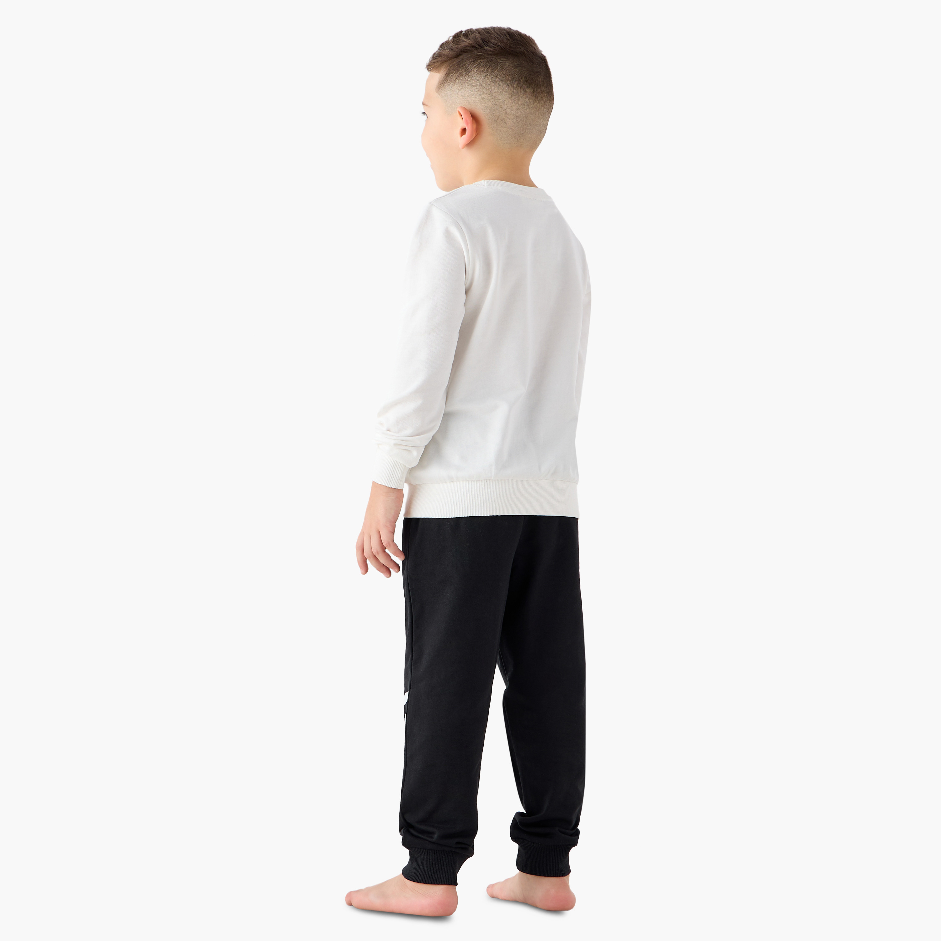 NASA Printed T-shirt and Pyjama Set-boys-clothing-nightwear-image-4