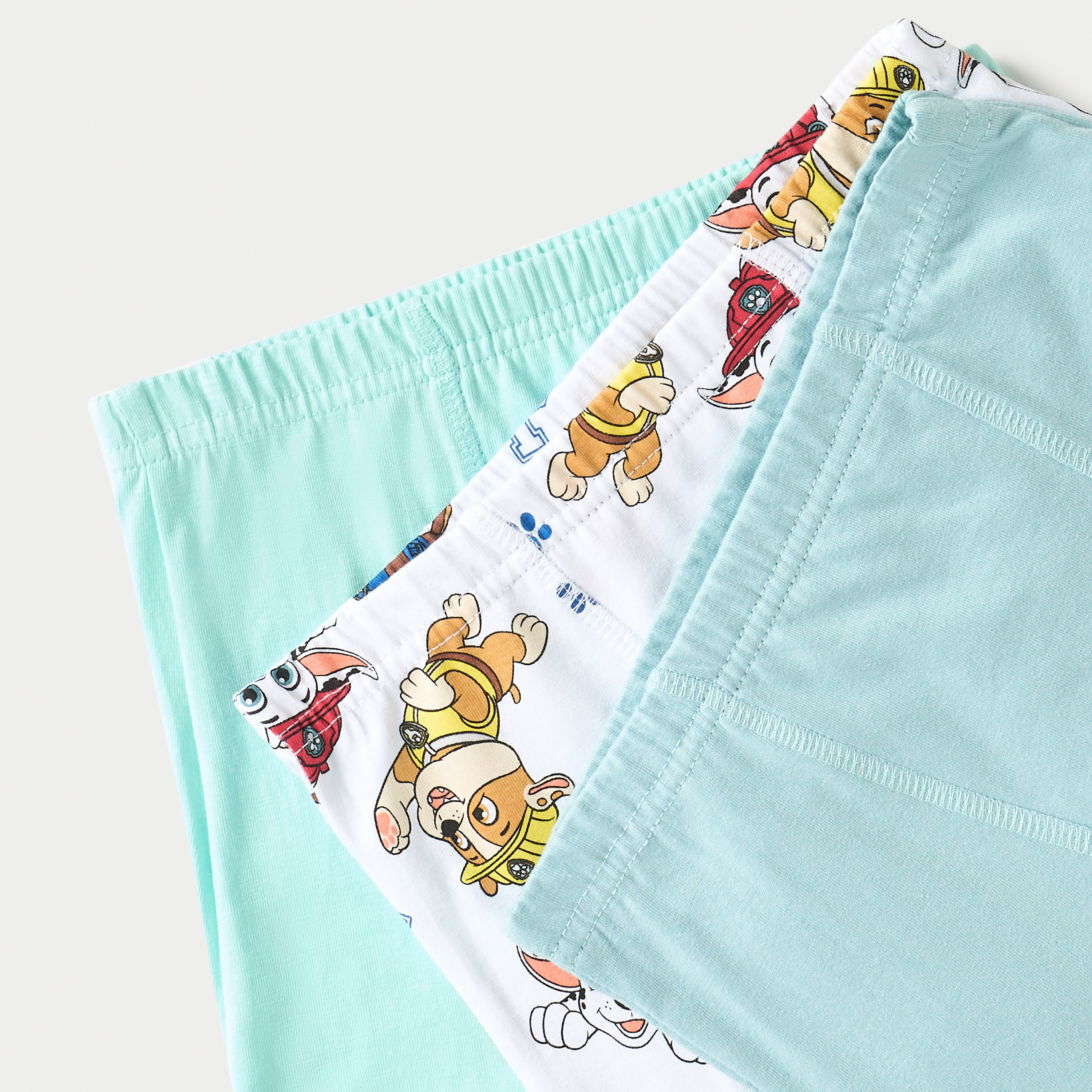 PAW Patrol Print Boxer with Elasticated Waistband - Set of 3-baby-boys-clothing-innerwear-image-4