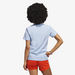 Adidas Women's Logo Print Round Neck T-shirt - H52226-T Shirts & Vests-thumbnail-1