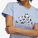 Adidas Women's Logo Print Round Neck T-shirt - H52226-T Shirts & Vests-thumbnailMobile-3