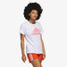 Adidas Women's Logo Print Round Neck T-shirt - H52227-T Shirts & Vests-thumbnail-2