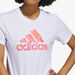 Adidas Women's Logo Print Round Neck T-shirt - H52227-T Shirts & Vests-thumbnail-3