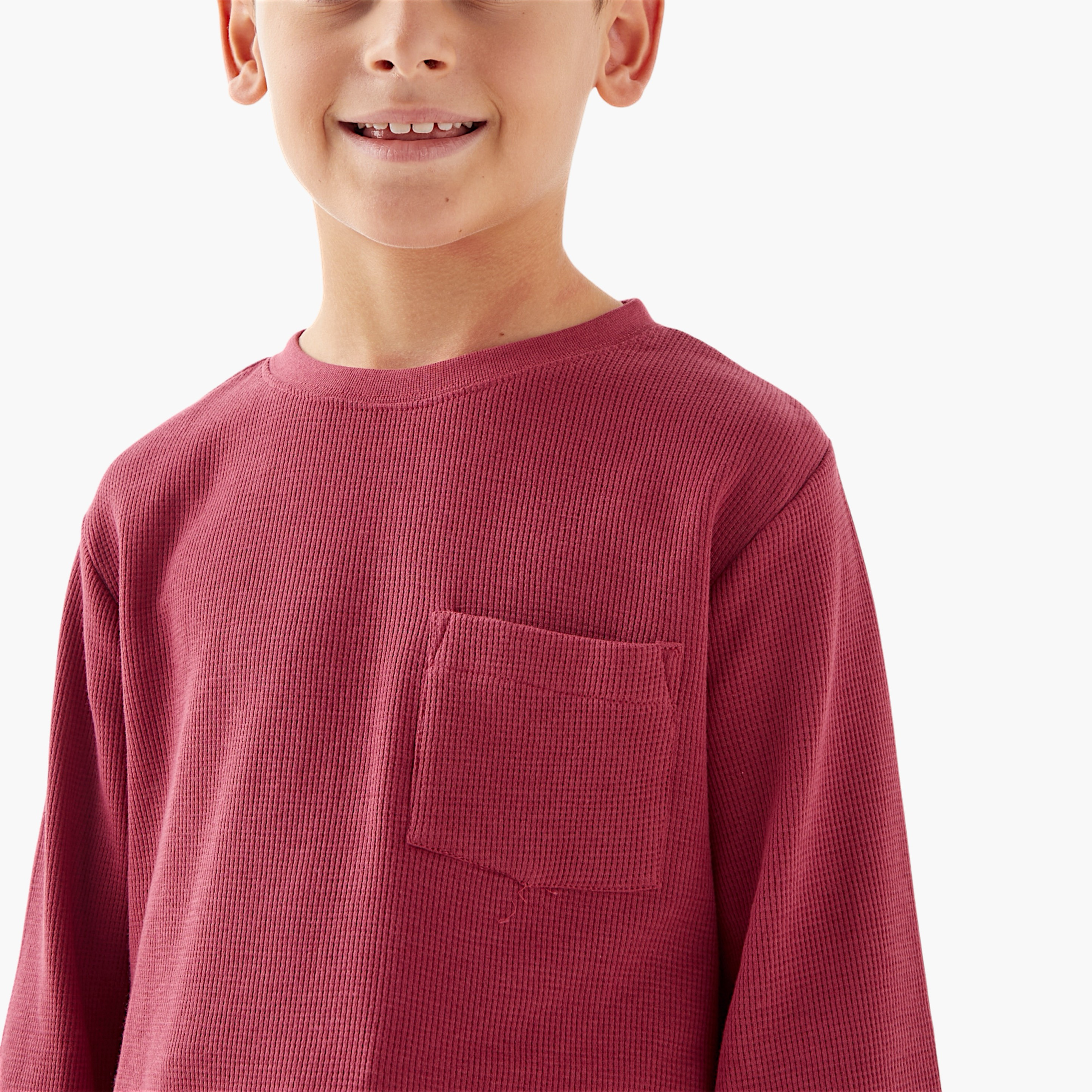 طقم تيشيرت بطبعات وبنطلون بيجاما مربعات من جونيورز-boys-clothing-nightwear-image-5