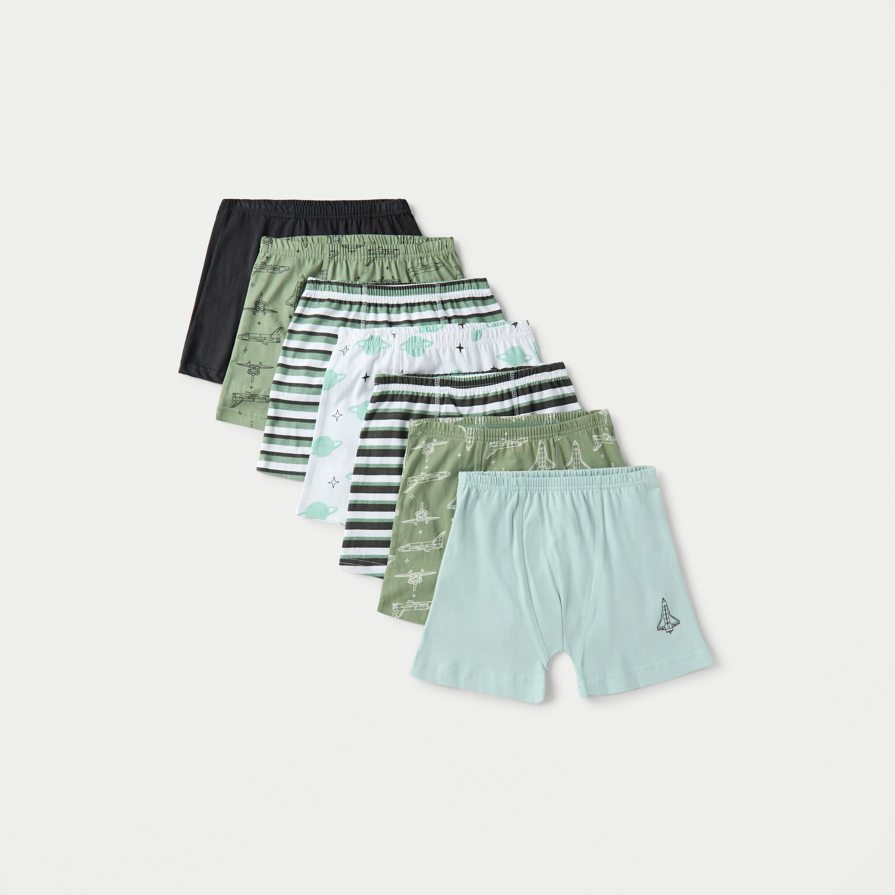 Juniors Assorted Boxer Briefs - Set of 7-boys-clothing-innerwear-boxersandbriefs-image-1