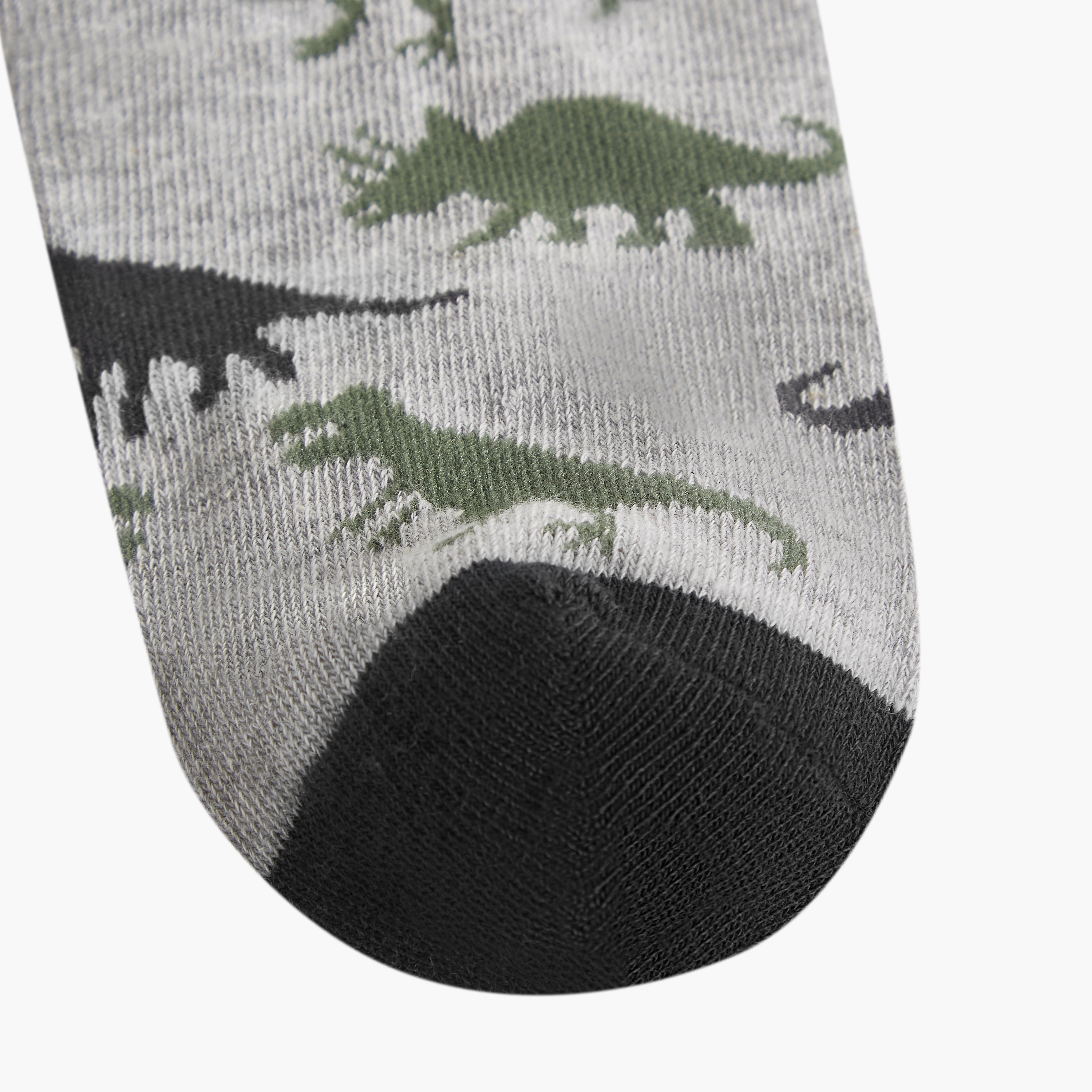 Juniors Dinosaur Print Socks - Set of 3-boys-accessories-socks-image-4