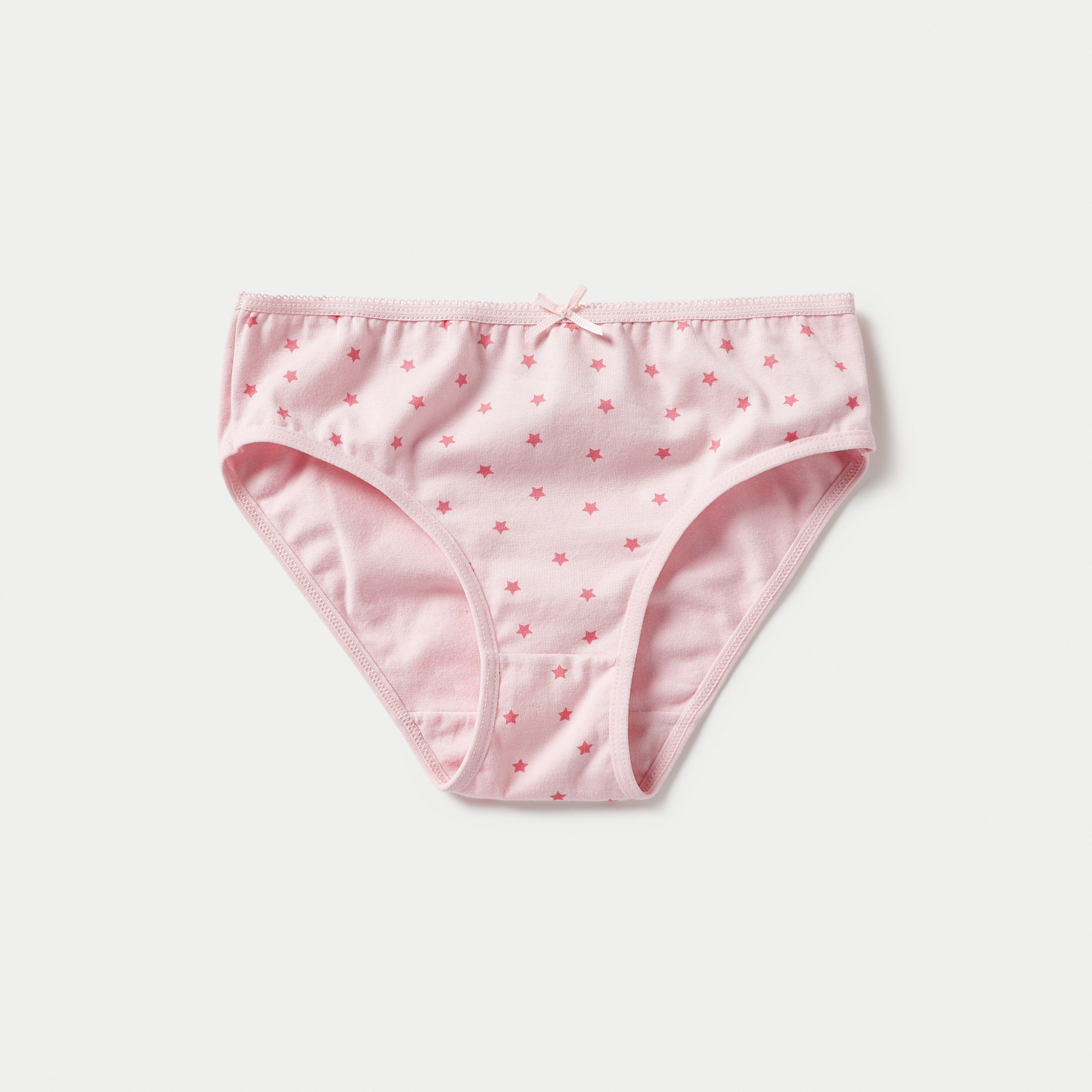 سراويل داخلية بفيونكة وطبعات من جونيورز - طقم من 5 قطع-girls-clothing-multipacks-image-2