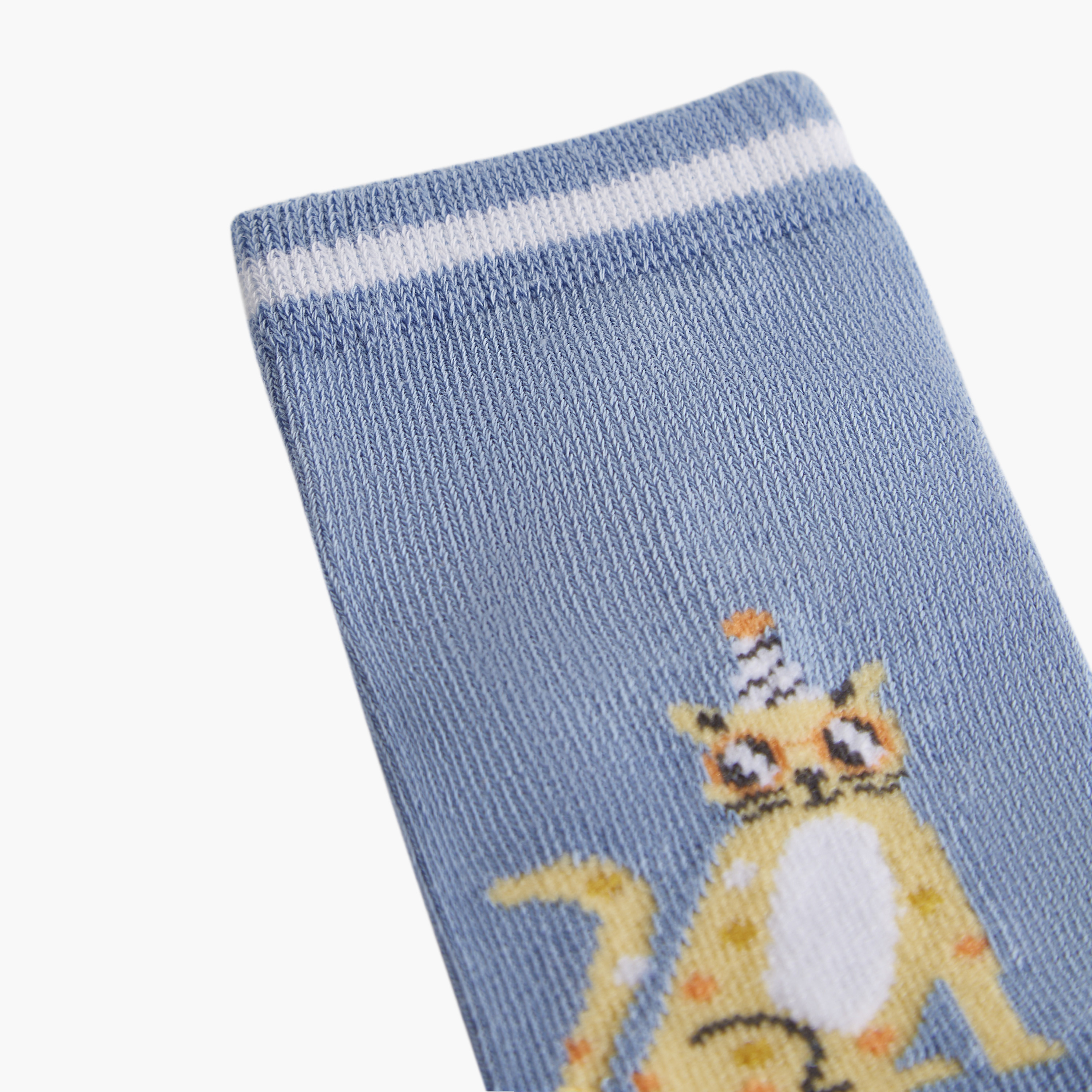 Juniors 3- Piece Printed Ankle Length Socks-baby-girls-accessories-socks-image-4
