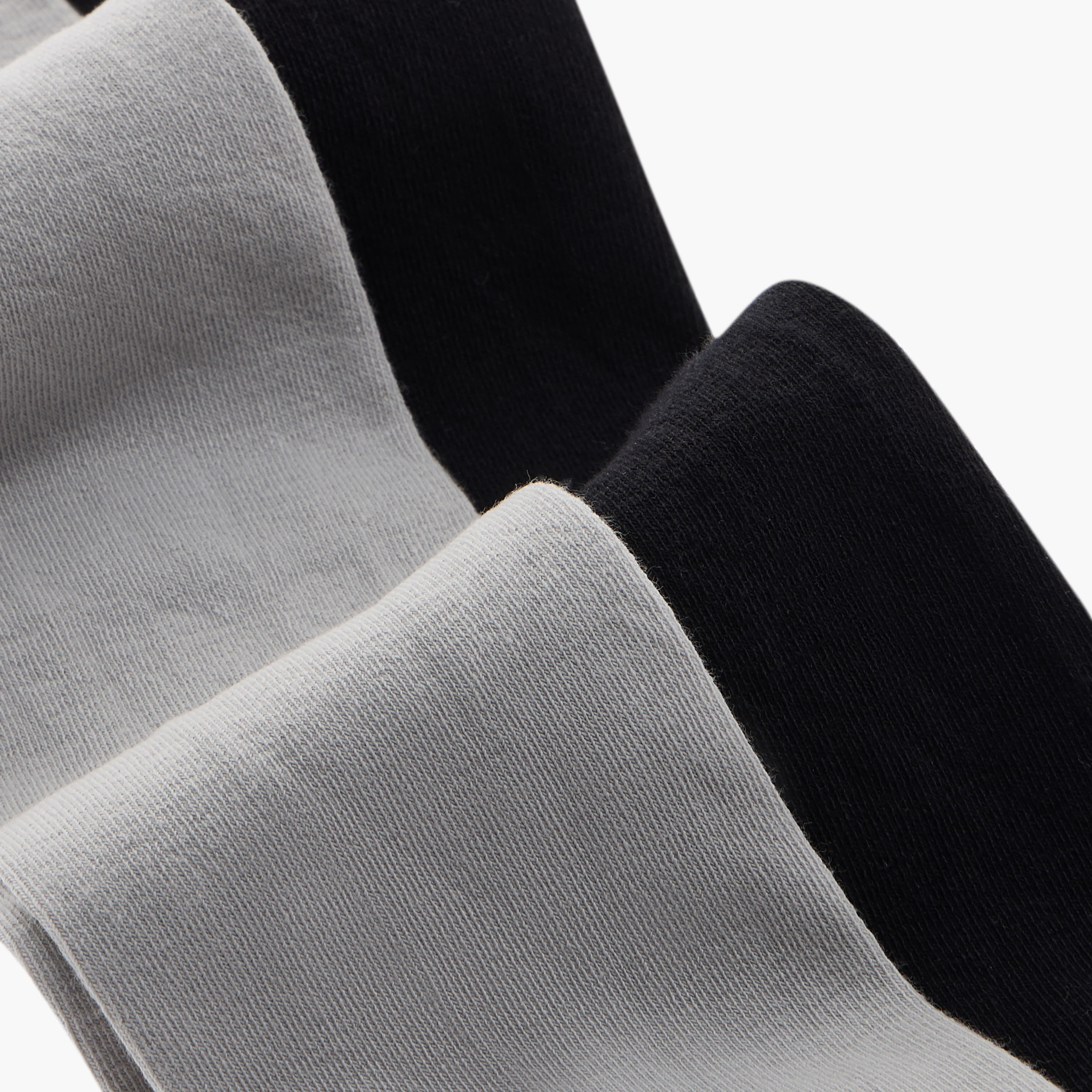 Juniors Solid Tights with Elasticated Waistband - Set of 2-baby-girls-accessories-socks-image-4