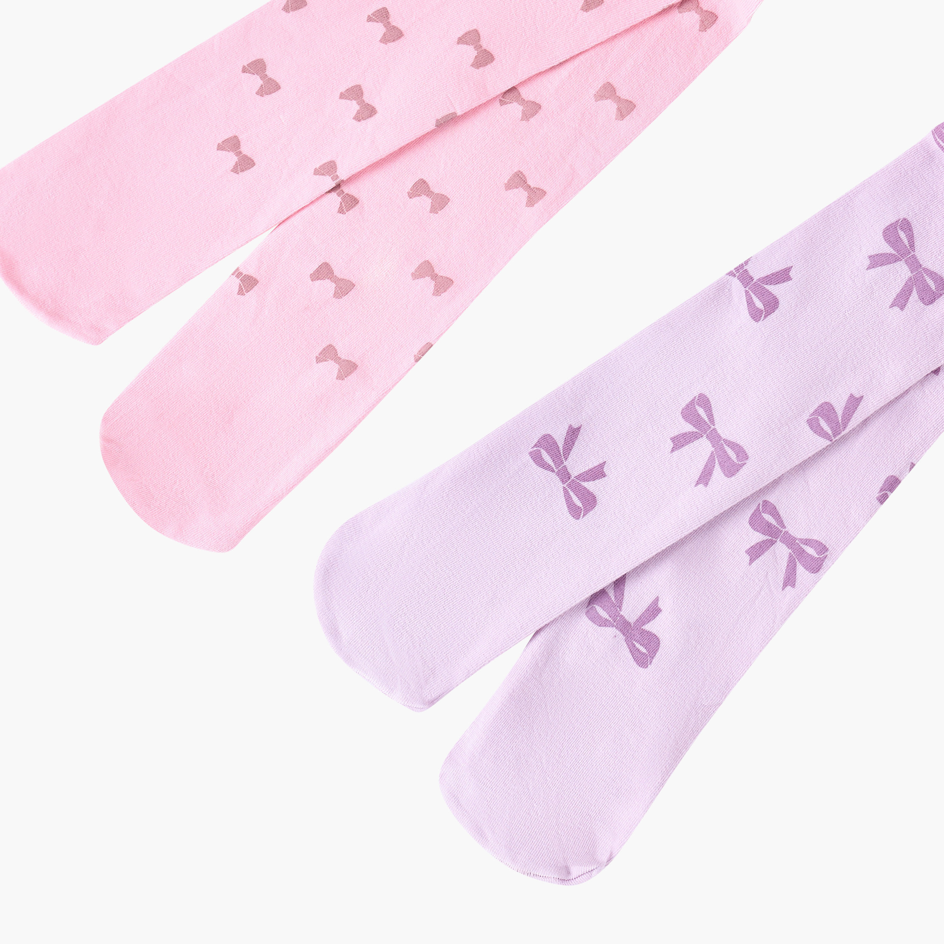 Juniors Printed Tights - Set of 2-baby-girls-accessories-socks-image-4