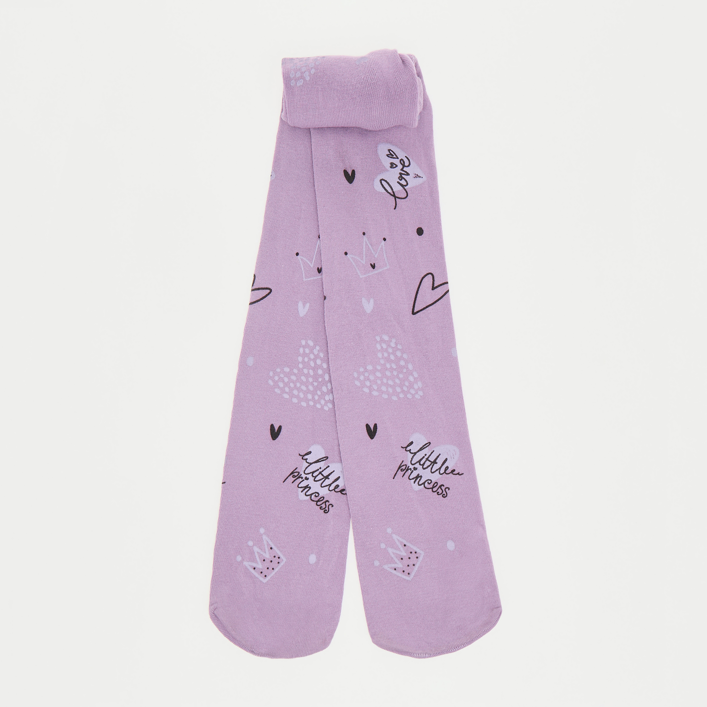 Juniors Graphic Print Tights-baby-girls-accessories-socks-image-1