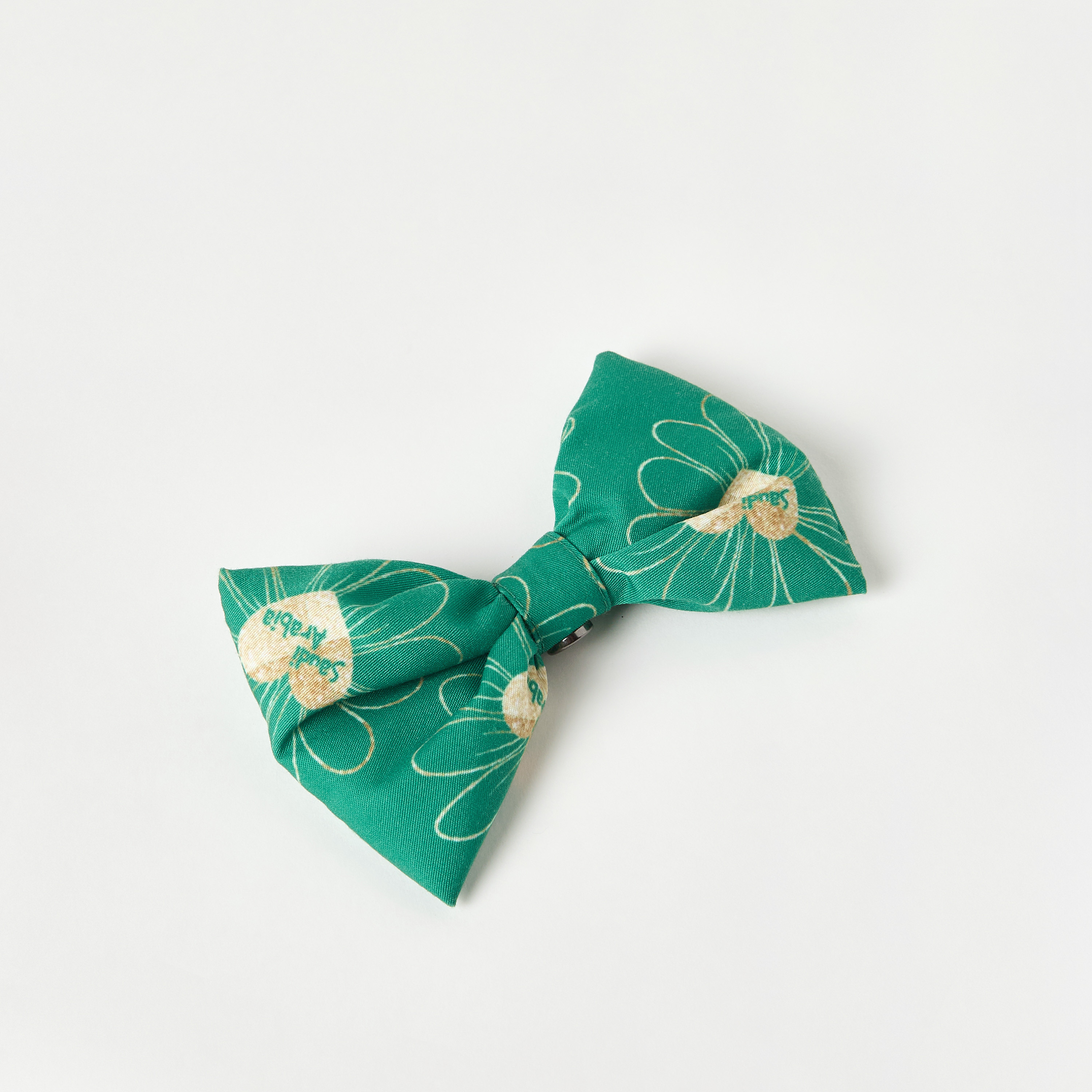 Juniors KSA National Day Print Cap with Bow and Velcro Strap Closure-baby-girls-accessories-caps-image-3