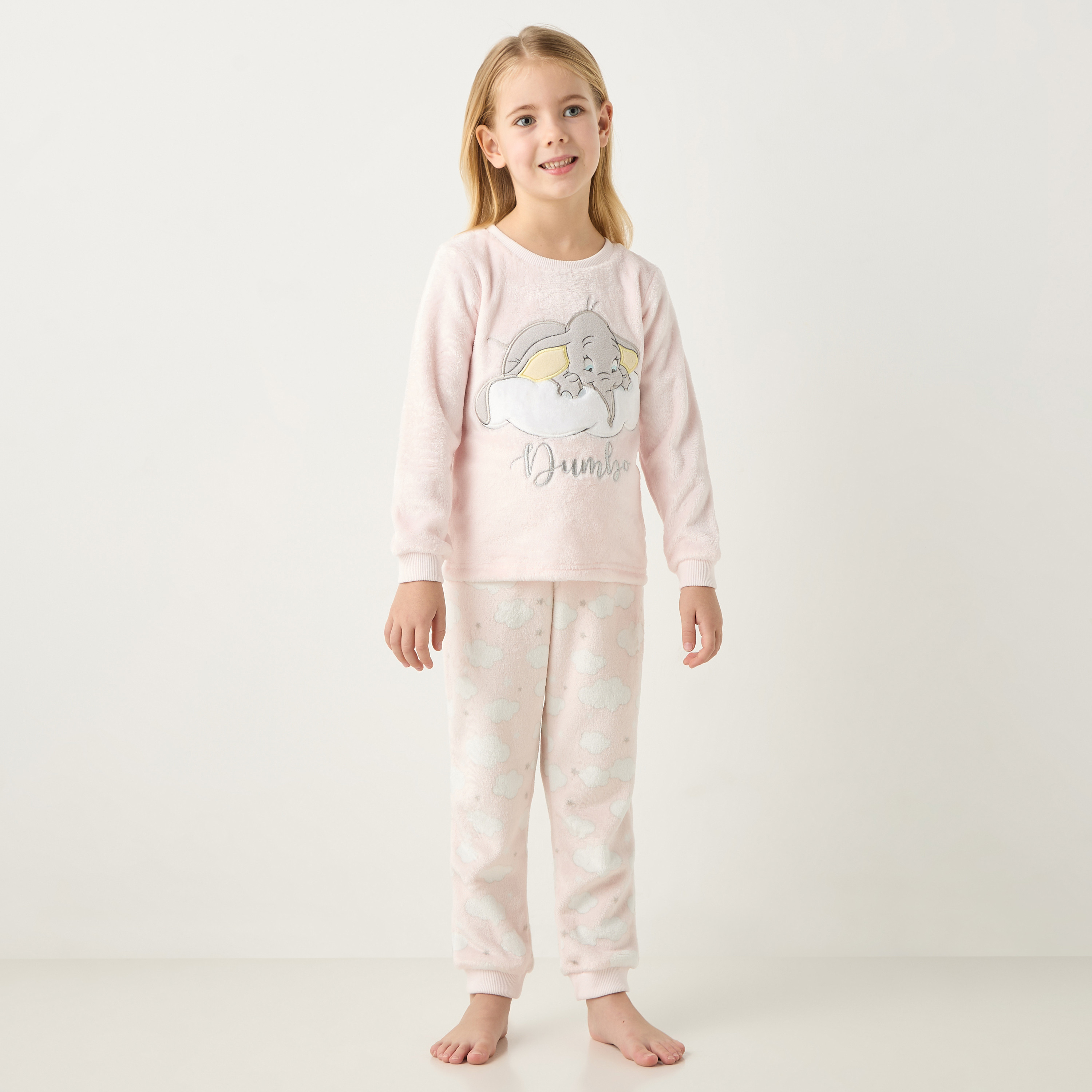 Buy Disney Dumbo Applique Sweatshirt and Pyjama Set Online Babyshop UAE