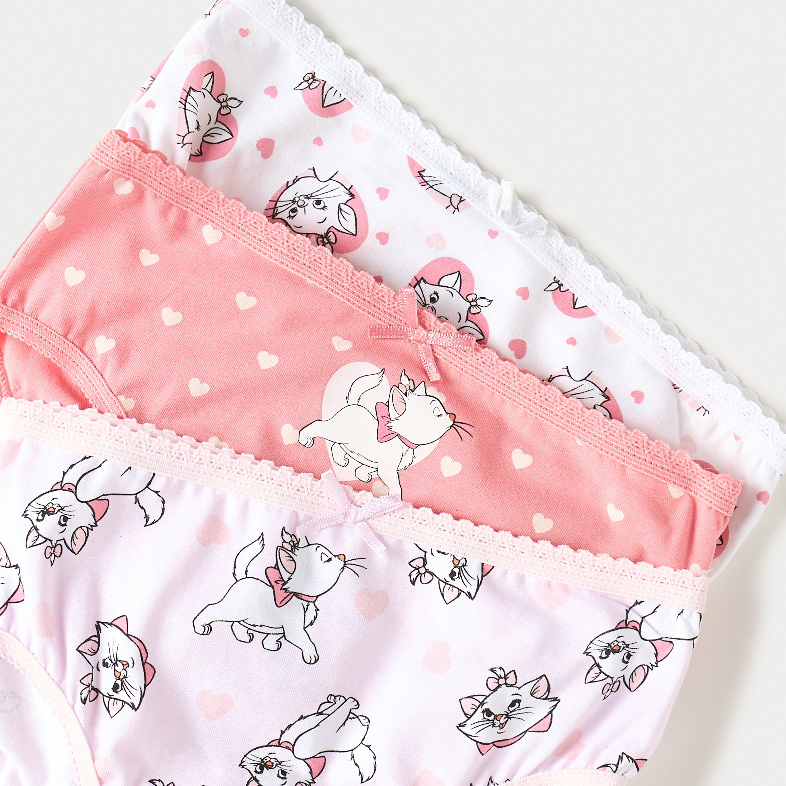 Disney Marie Print Briefs - Set of 3-baby-girls-clothing-innerwear-image-3