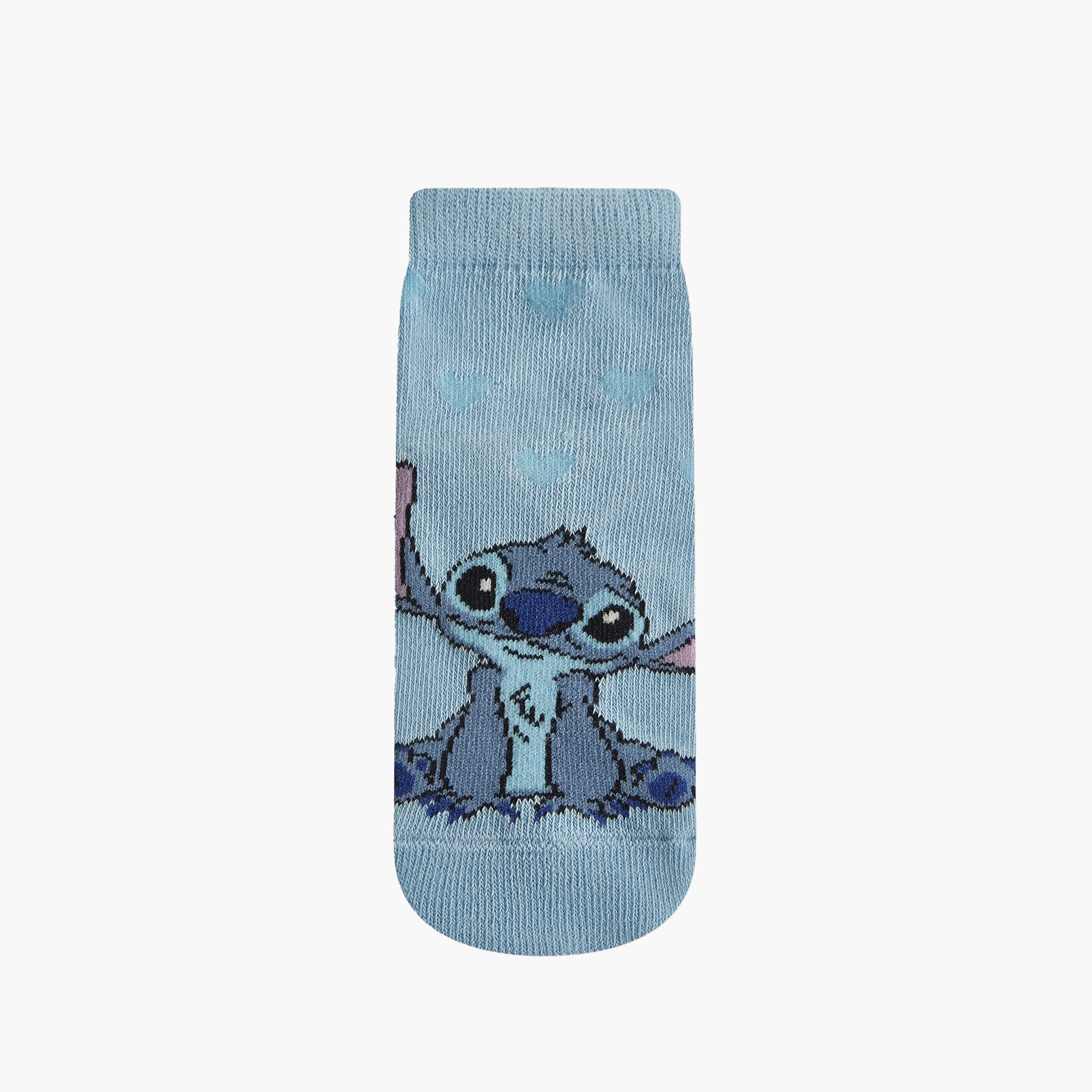 طقم جوارب بطول الكاحل 4 قطع بطبعات ليلو آند ستيتش من ديزني-girls-accessories-socks-image-2