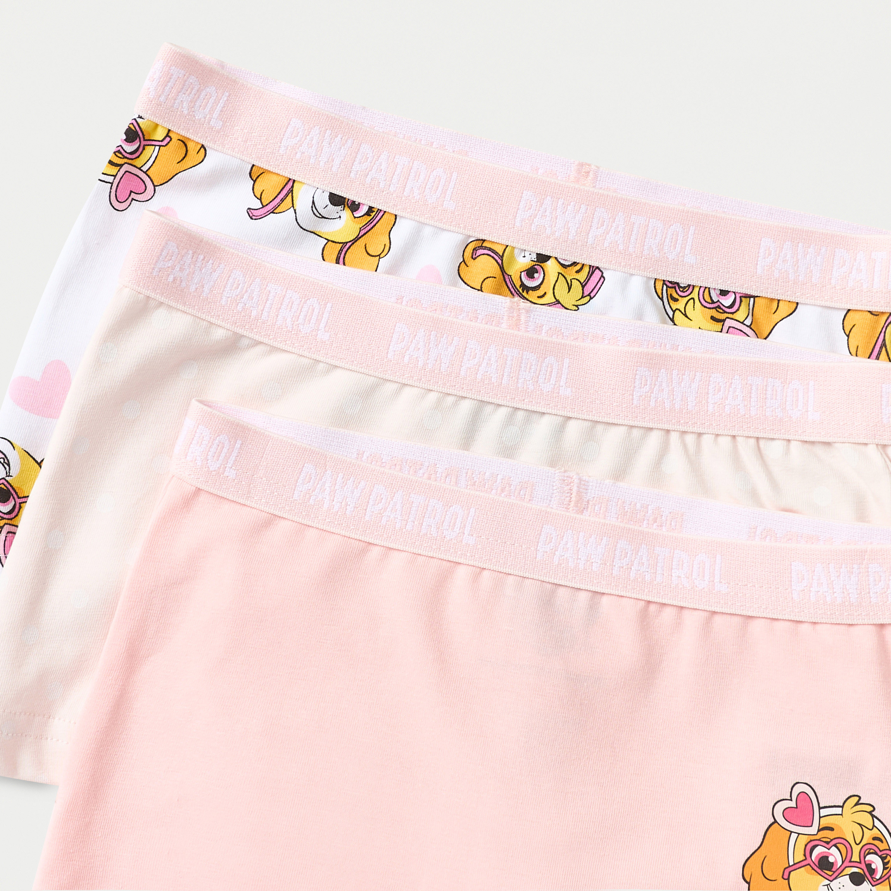 Skye Print Boxer Briefs with Elasticated Waistband - Set of 3-baby-girls-clothing-innerwear-image-3